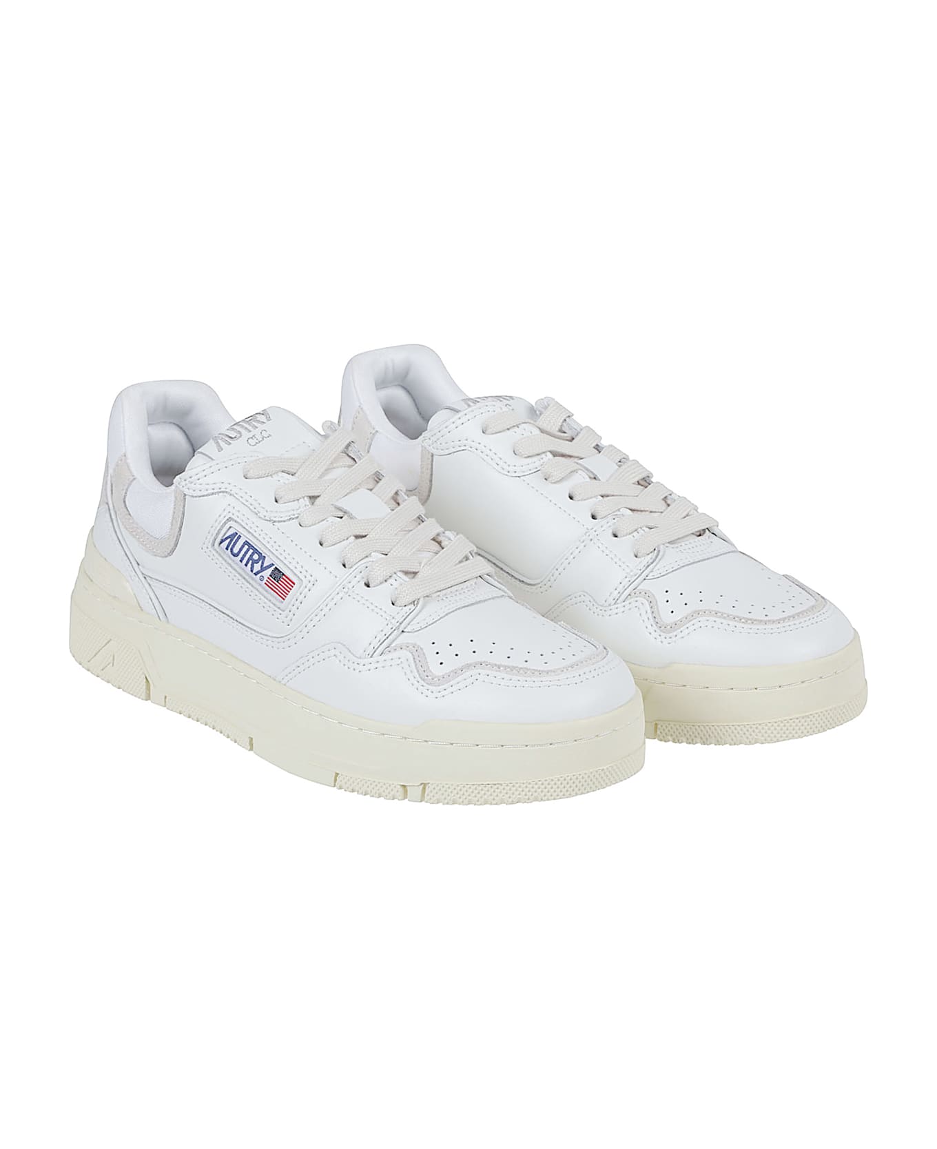 Autry Counter Lock Cord Low Sneakers - White