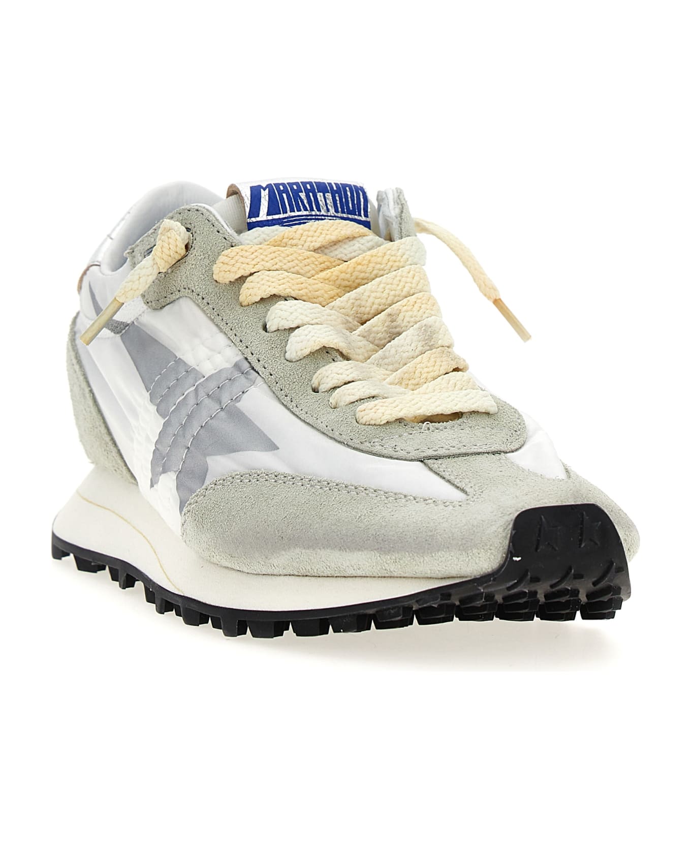 Golden Goose Running Marathon M77 Sneakers - Gray