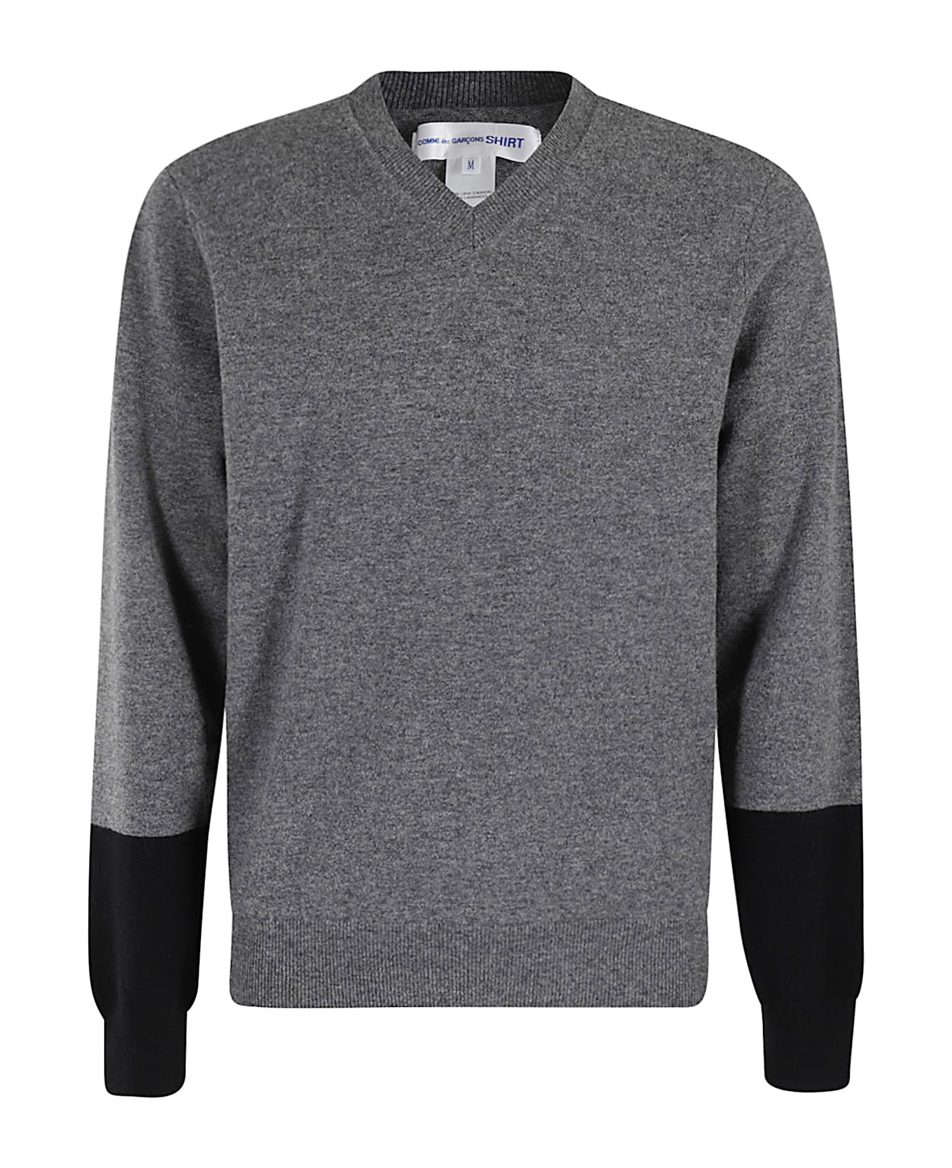 Comme des Garçons Shirt Pullover Knit - Top Grey Black