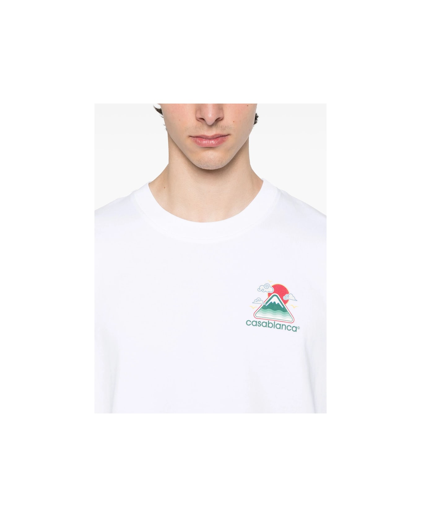 Casablanca T-shirt - WHITE