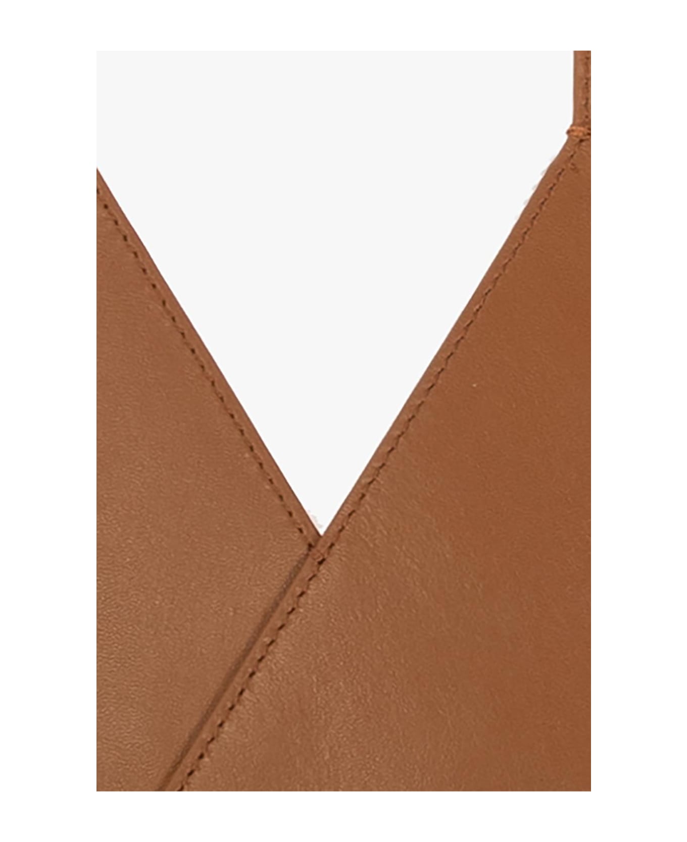 MM6 Maison Margiela 'japanese 6' Strapped Wallet - brown