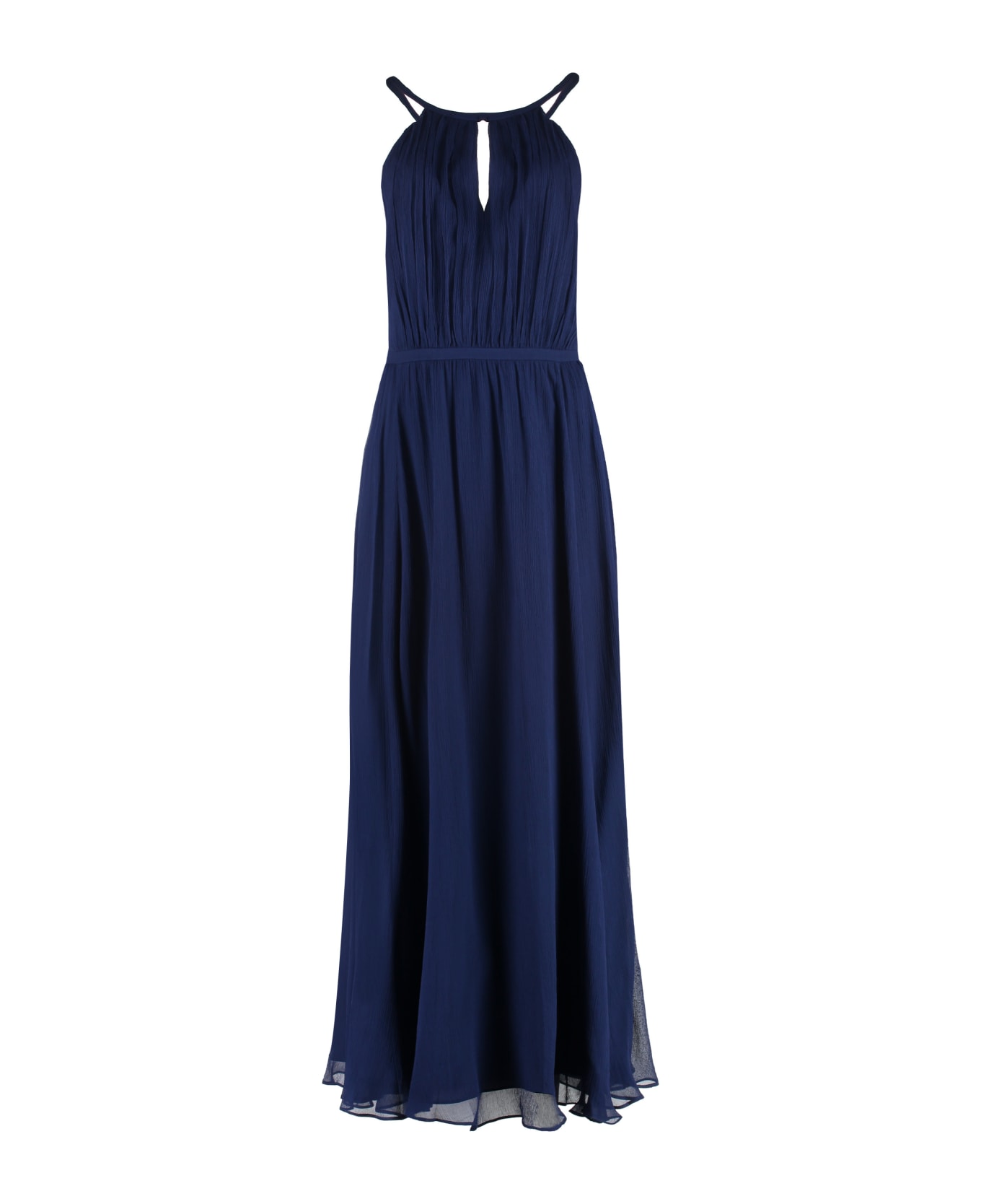 Polo Ralph Lauren Midi Viscose Dress - blue