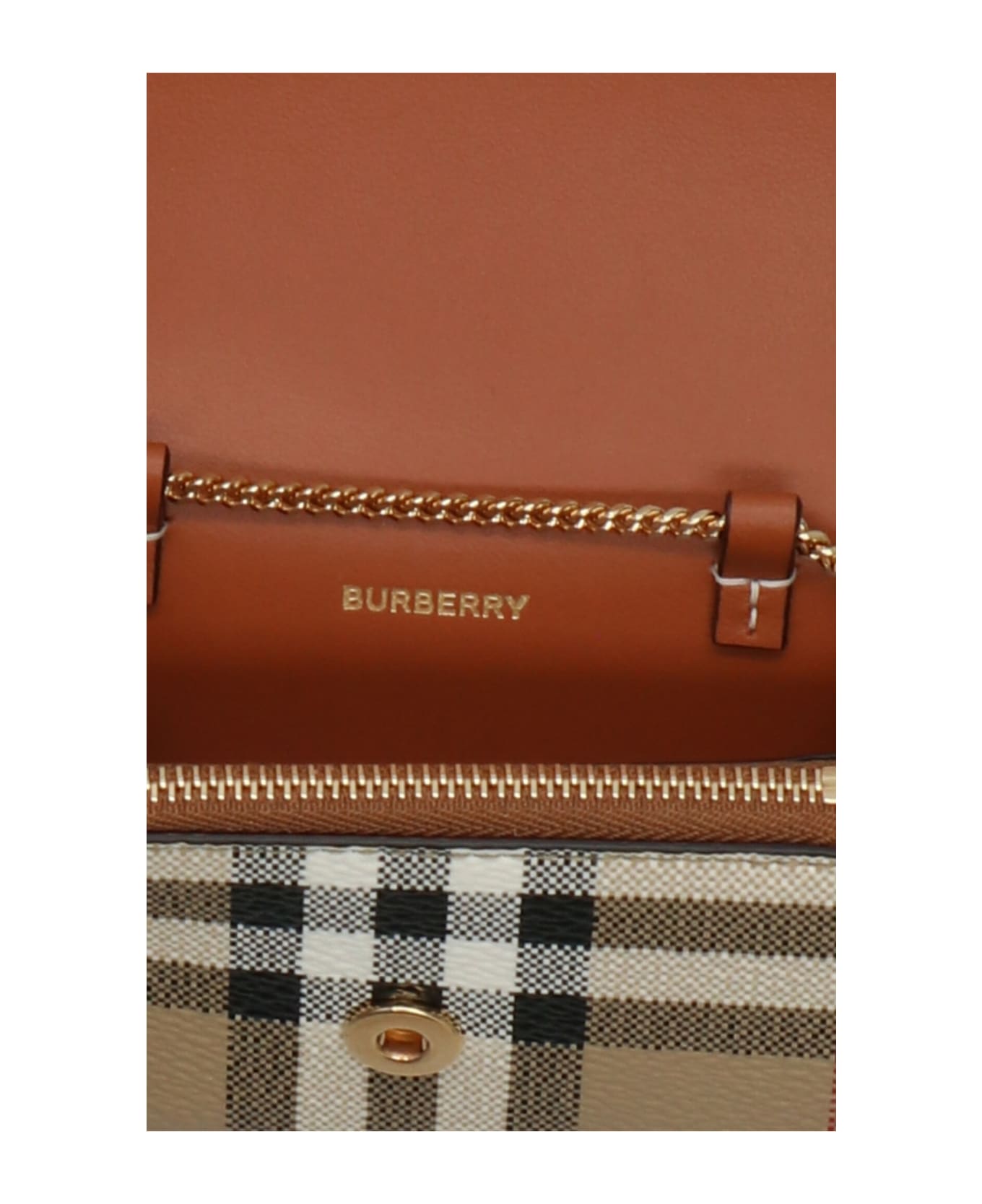 Burberry 'compact' Wallet - Beige