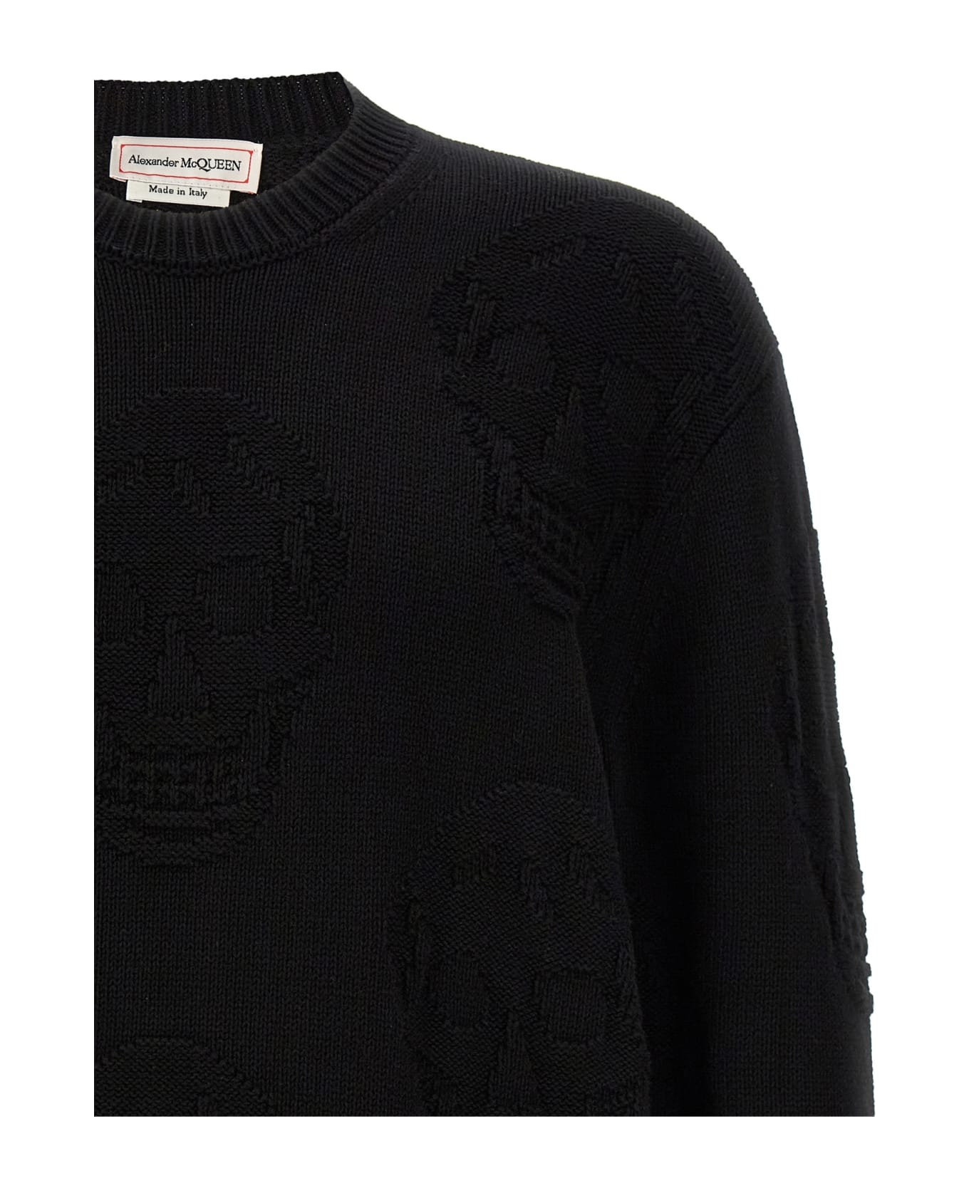 Alexander McQueen Skull Sweater - Black