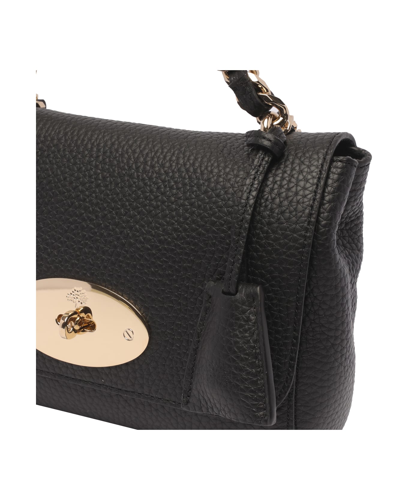 Mulberry Lily Top Handle Crossbody Bag - Black