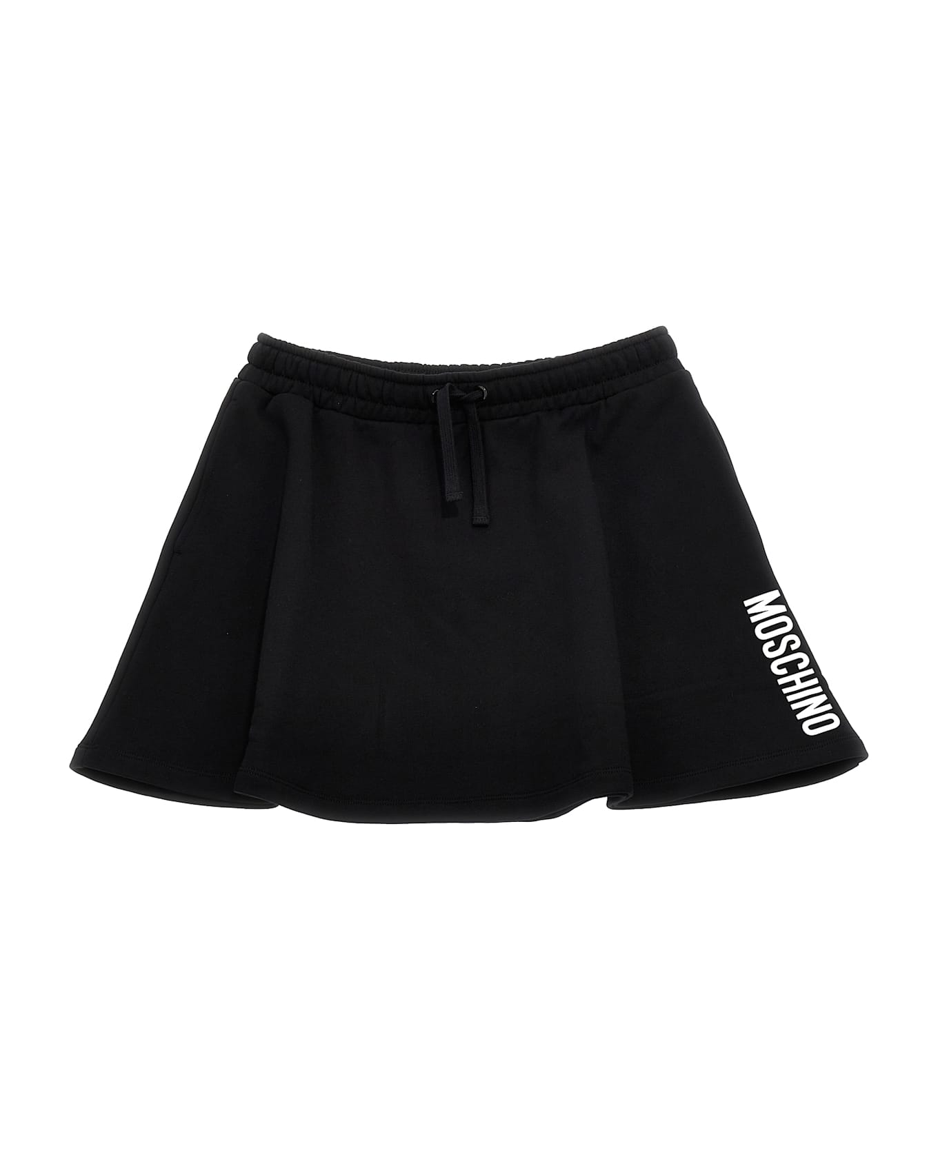 Moschino Logo Skirt - Black  
