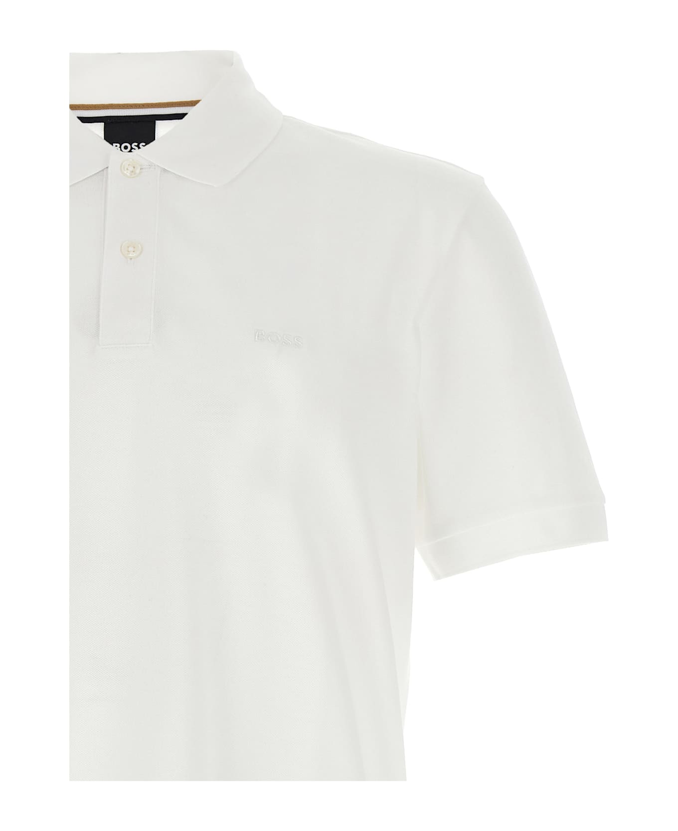 Hugo Boss 'pallas' Polo Shirt - White