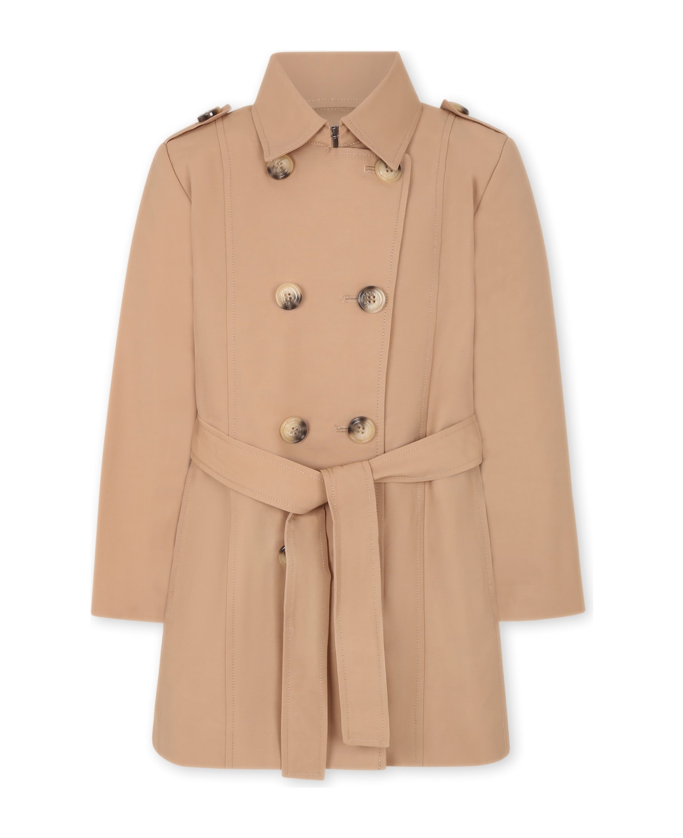 Max&Co. Beige Trench Coat For Girl - Beige