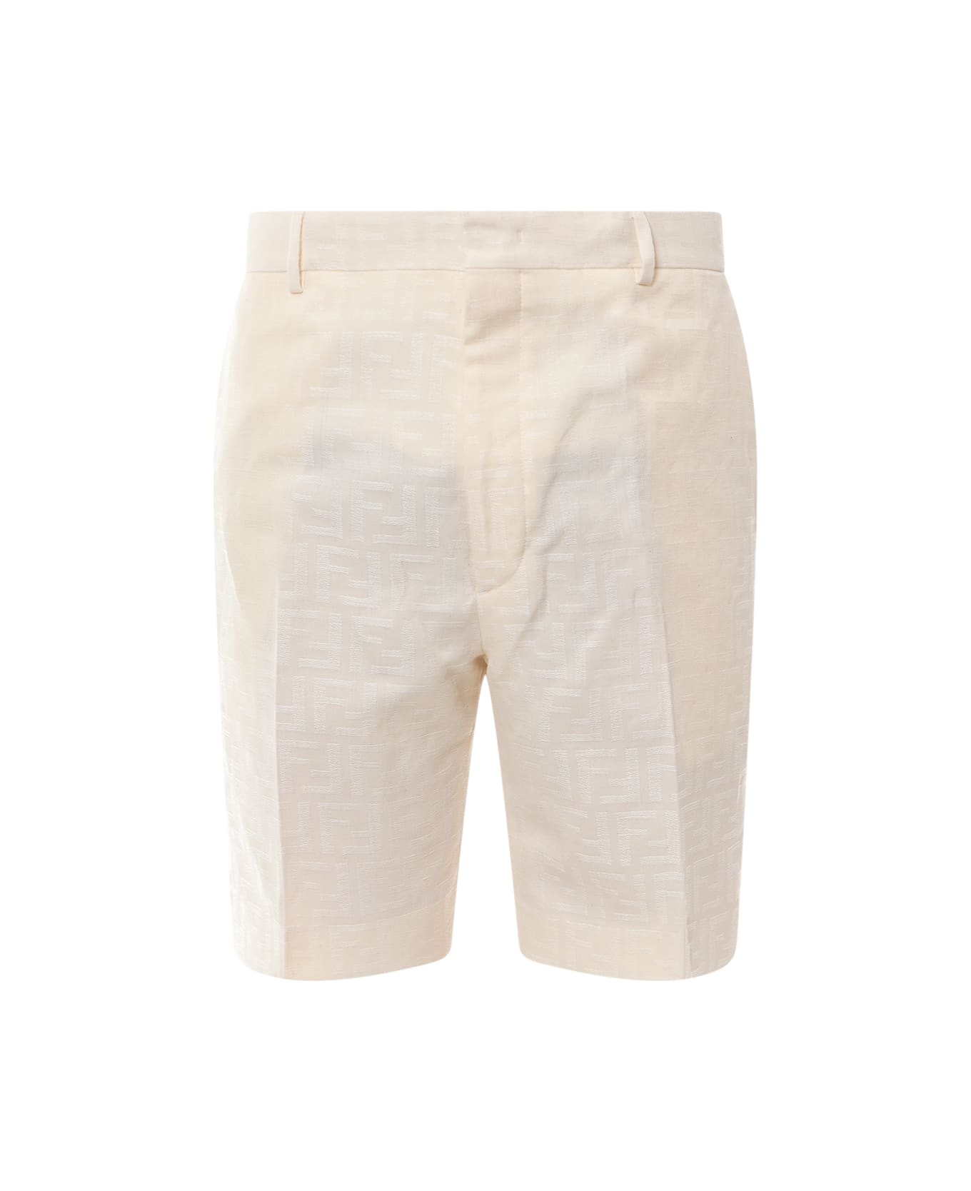 Fendi Bermuda Shorts - White ショートパンツ