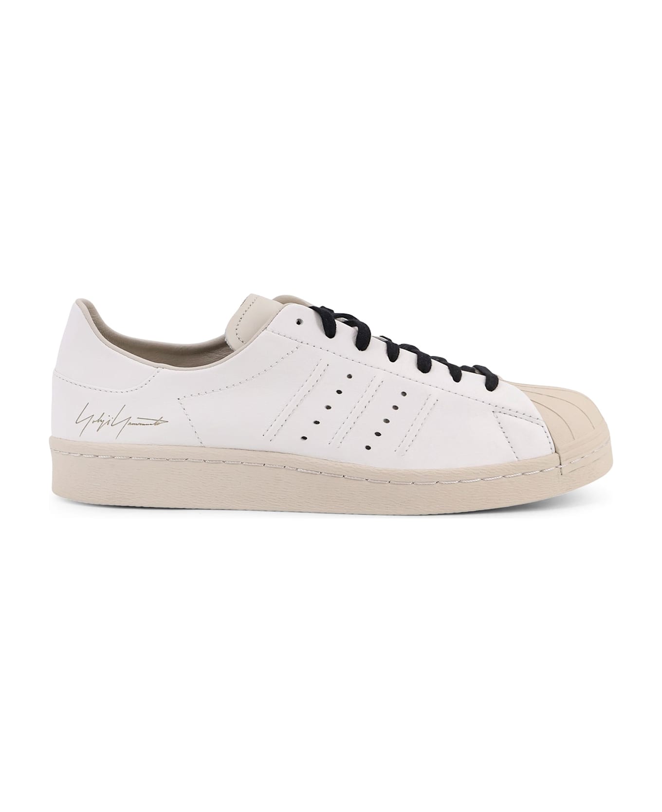 Y-3 Superstar Low-top Leather Sneakers - Whiteblack