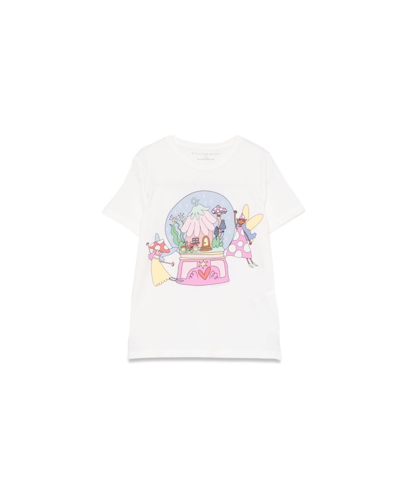 Stella McCartney T-shirt With Print - WHITE Tシャツ＆ポロシャツ