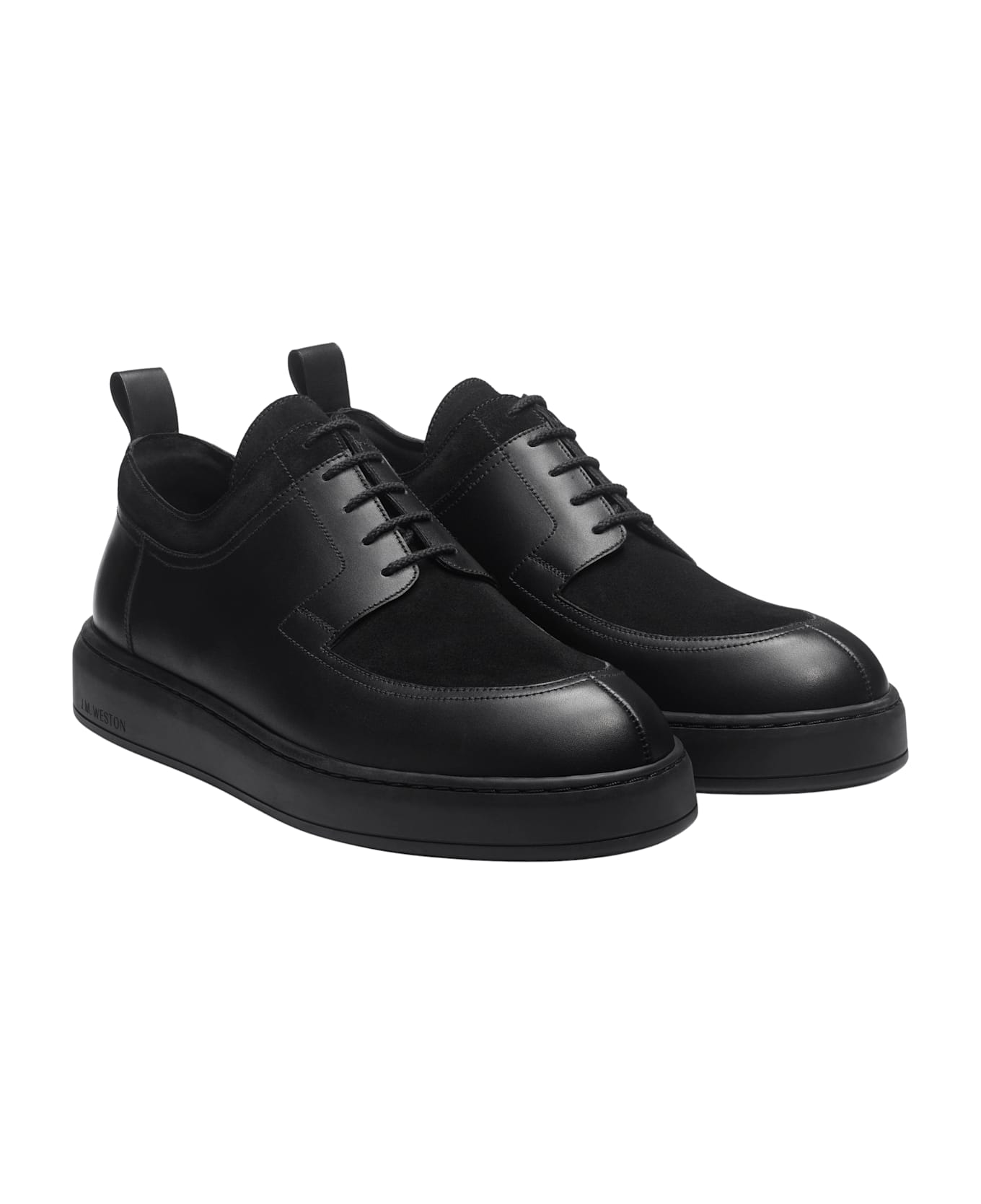J.M. Weston On Time Hunt Sneaker 201 - Black