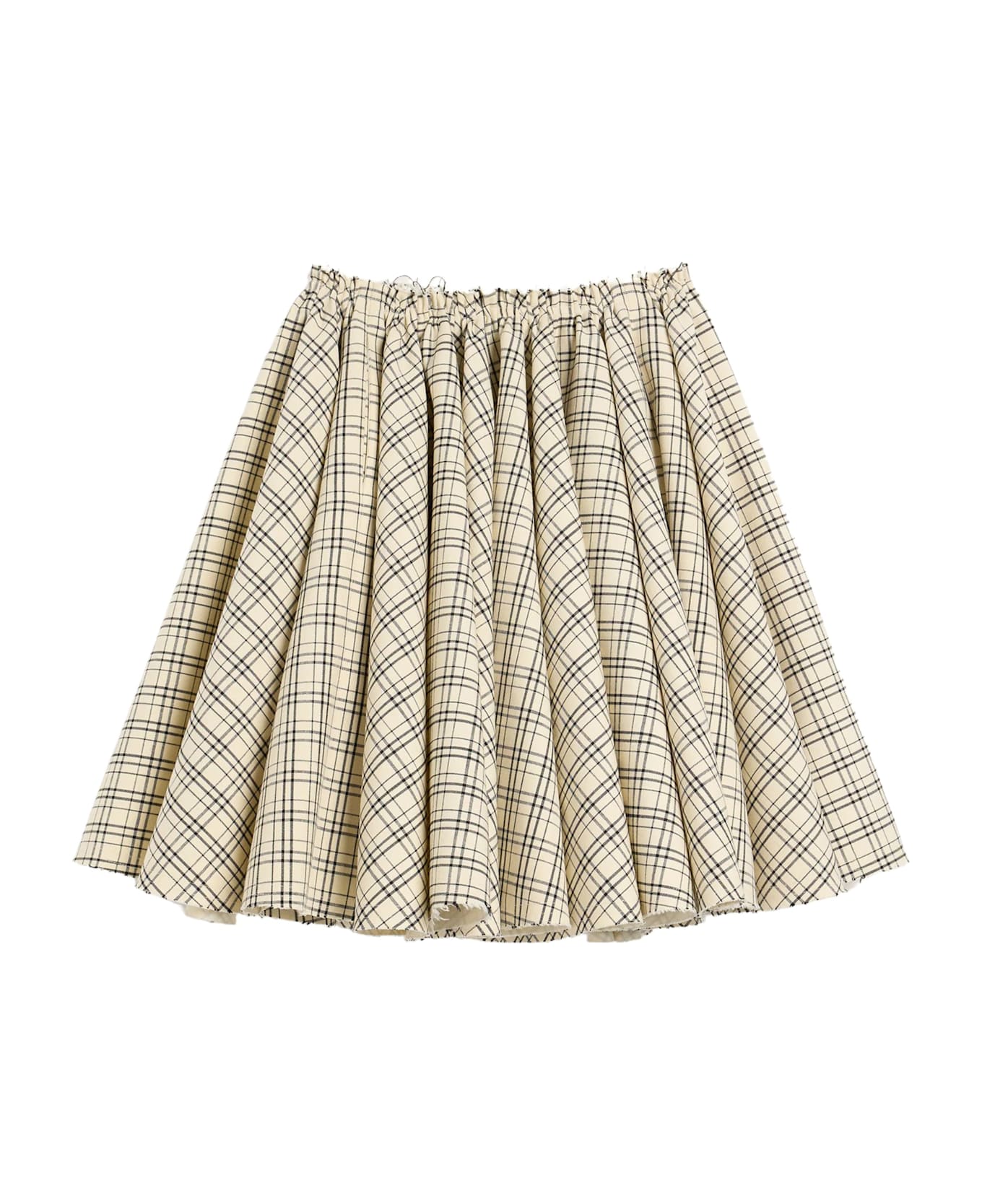 Ami Alexandre Mattiussi Midi Skirt - Beige