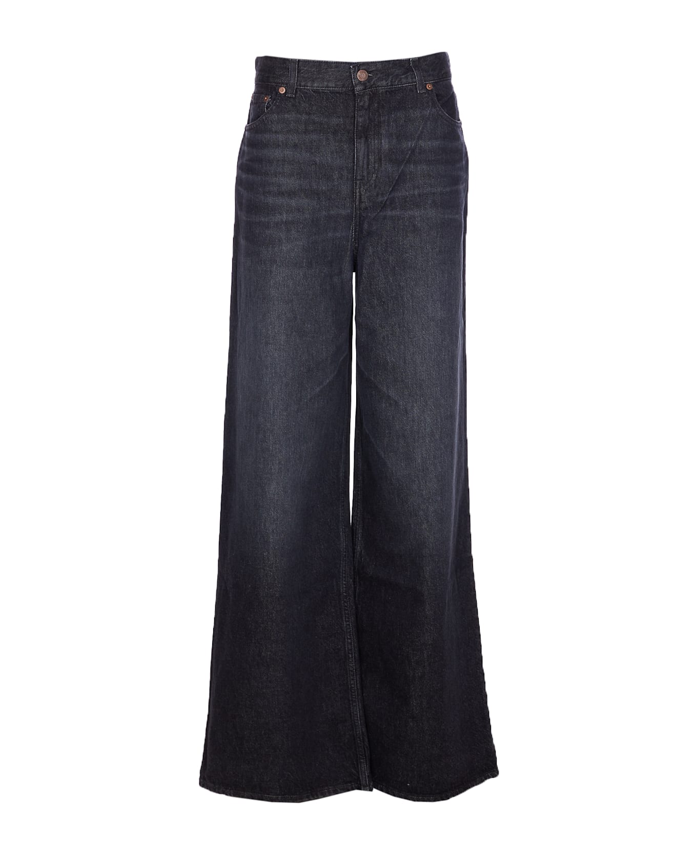 Chloé Wide-leg Denim Jeans - Black