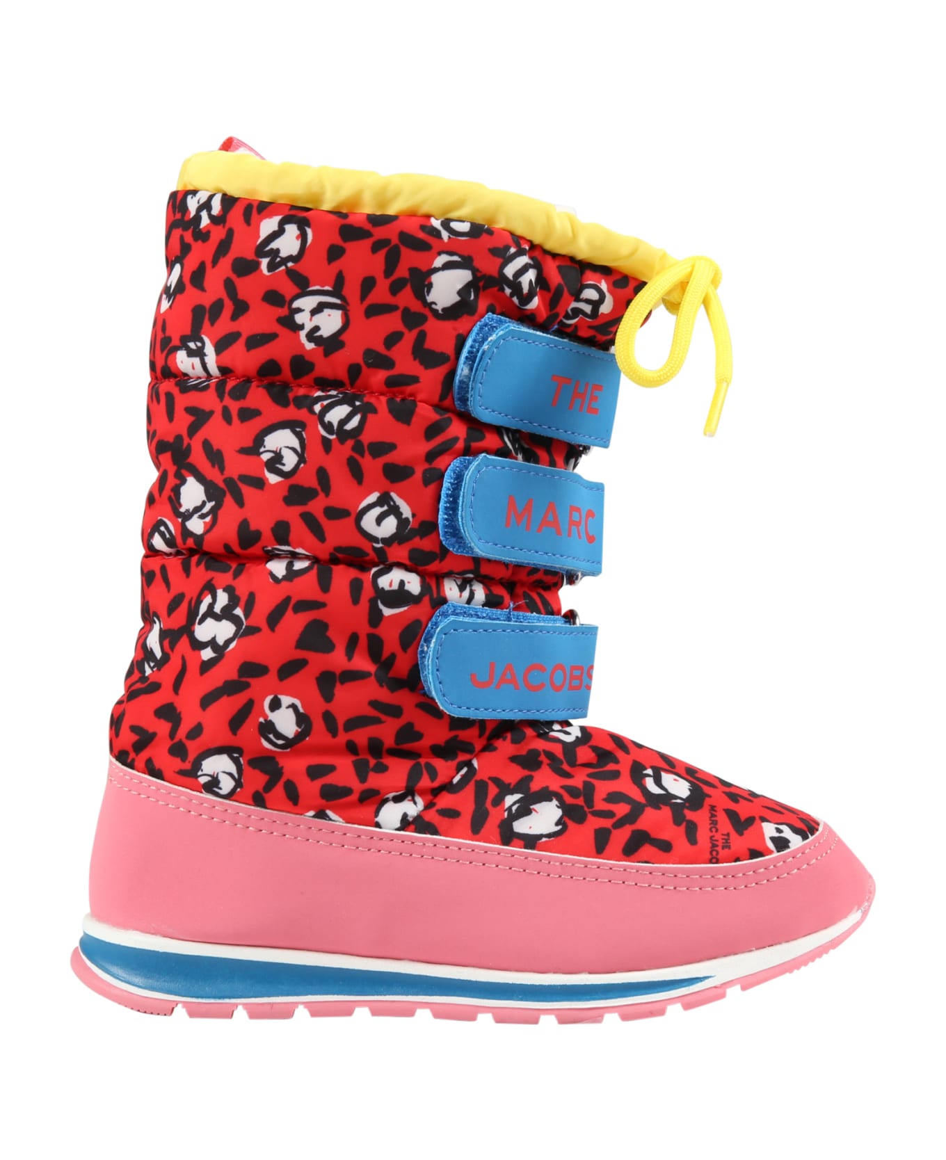 Marc Jacobs Red Snow Boots For Girl - Red