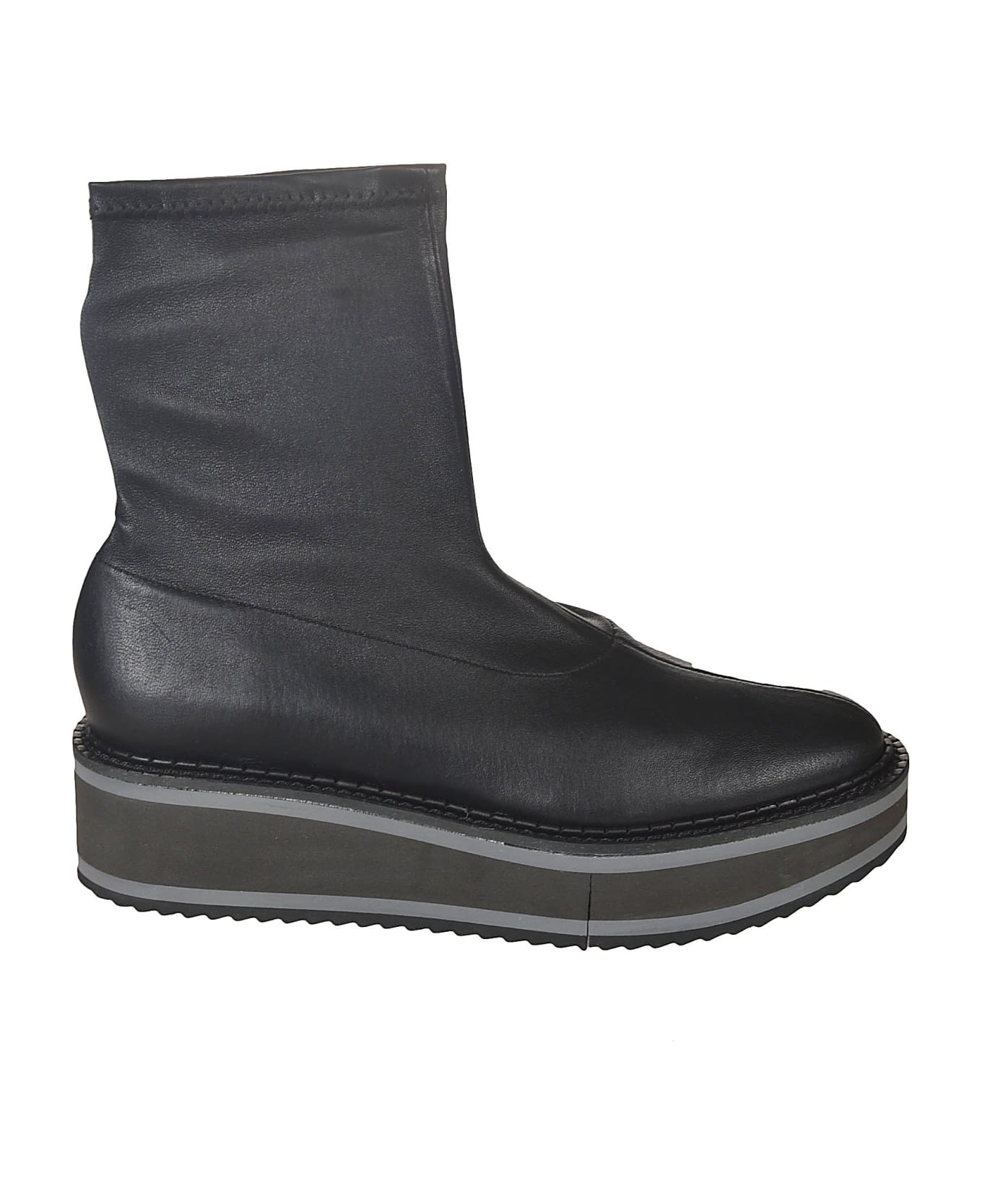 Clergerie Berta Wedge Boots - Black ブーツ