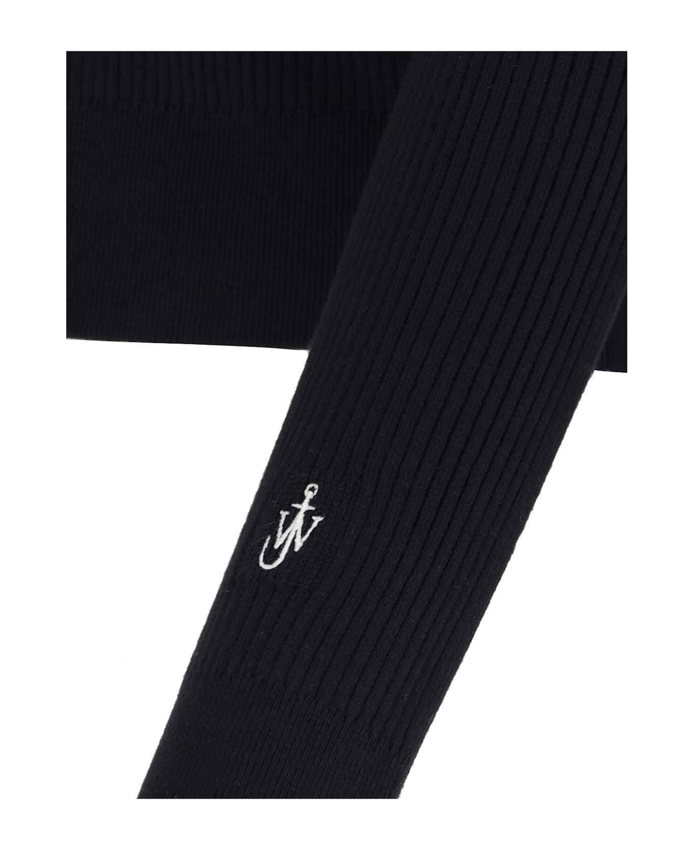 J.W. Anderson Logo Zip Cardigan - BLACK