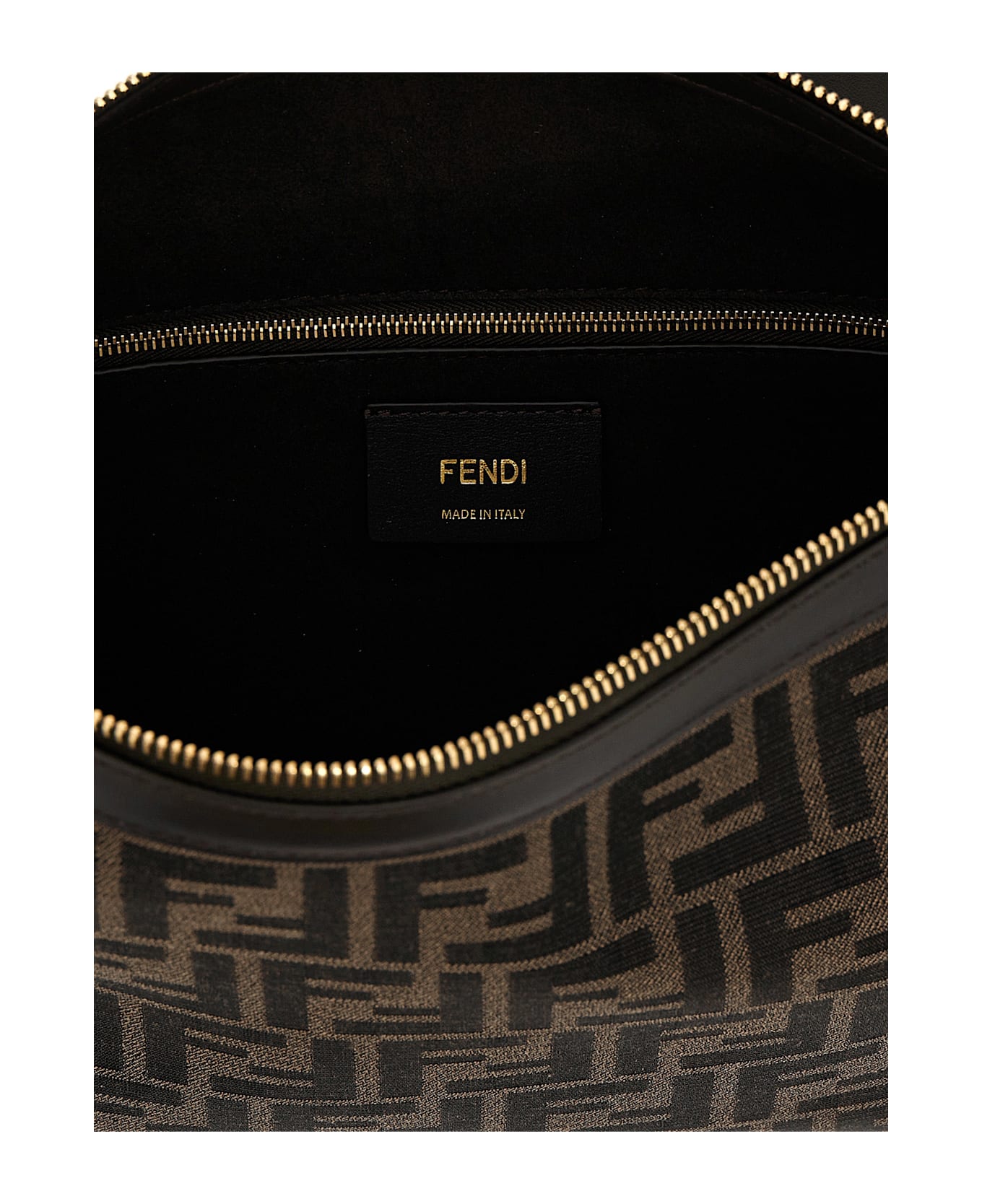 Fendi 'simply Fendi Medium' Shoulder Bag - Brown