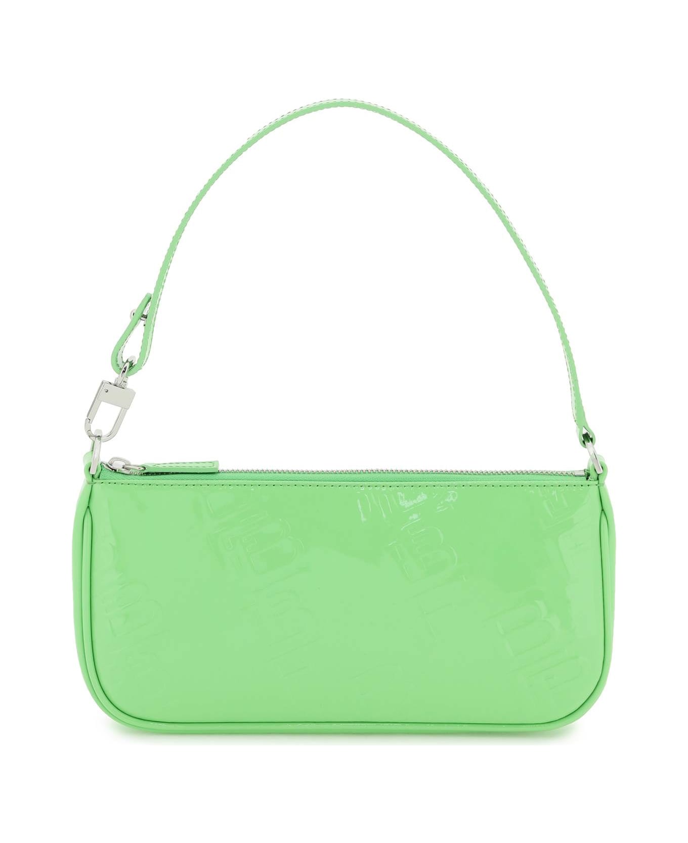 BY FAR Patent Leather 'rachel' Bag - FRESH GREEN (Green)