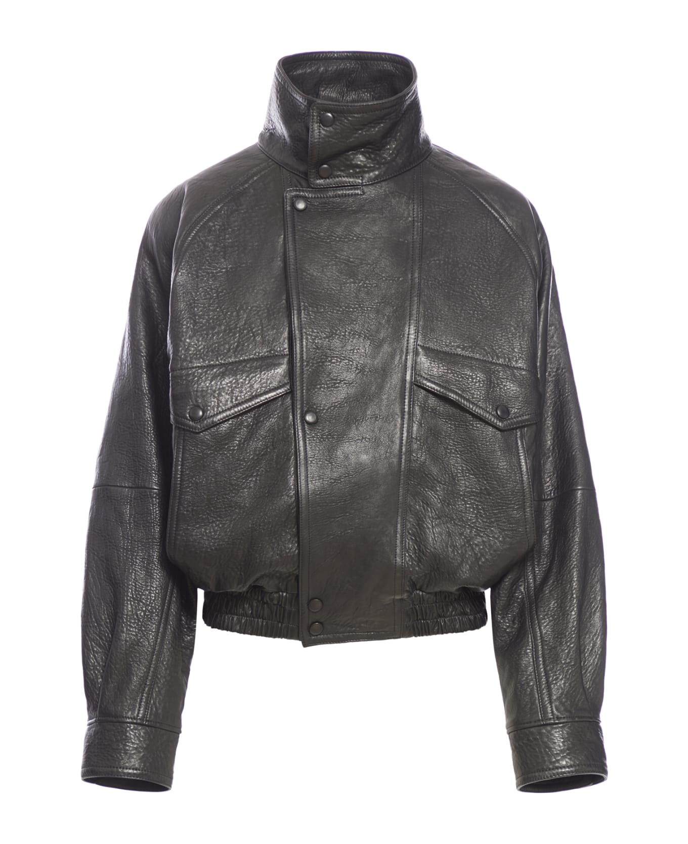 Saint Laurent Leather Jacket - Noir