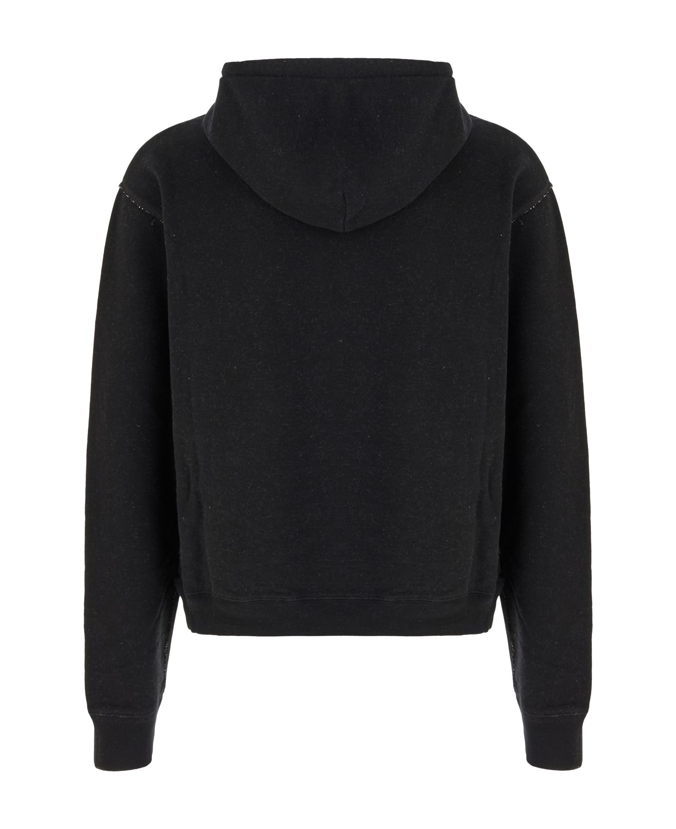 Valentino Garavani Black Cotton Sweatshirt - BLUE