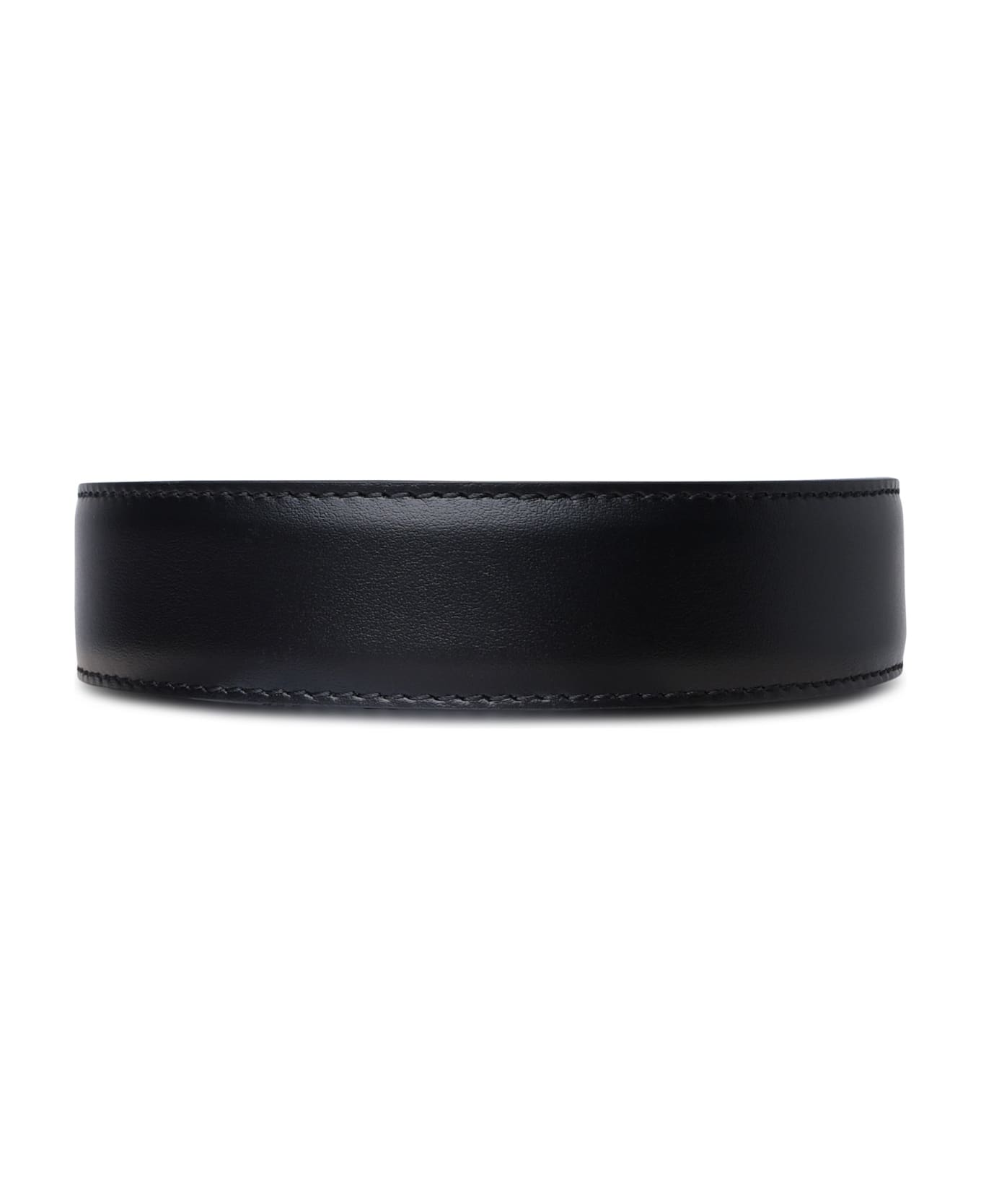 Dolce & Gabbana Black Leather Belt - Black