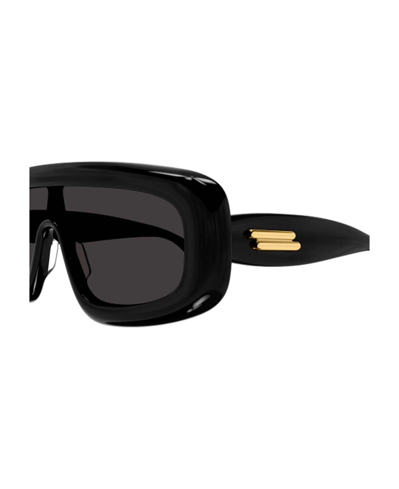 Bottega Veneta Eyewear Bv1281s-001 - Black Sunglasses - Black