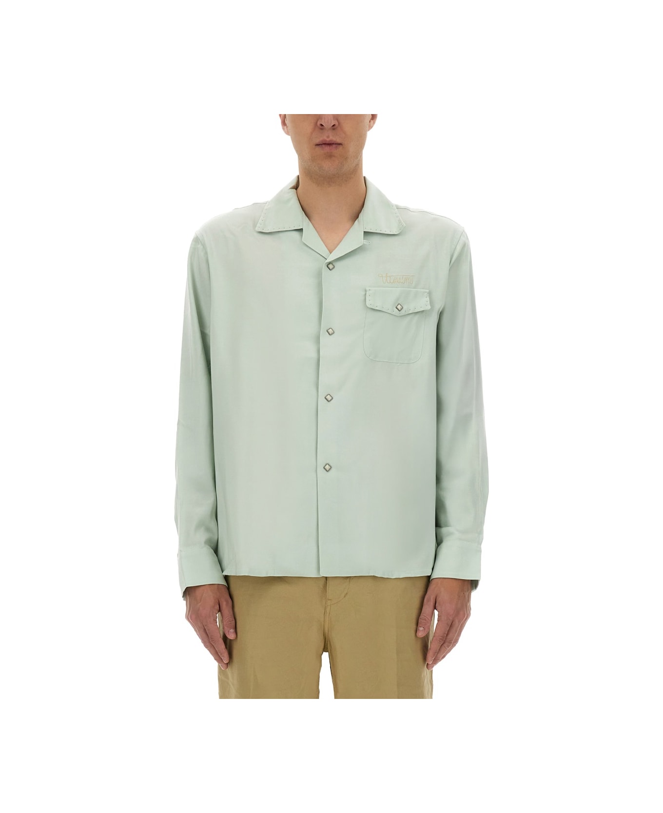 Visvim "wildcatter" Shirt - GREEN