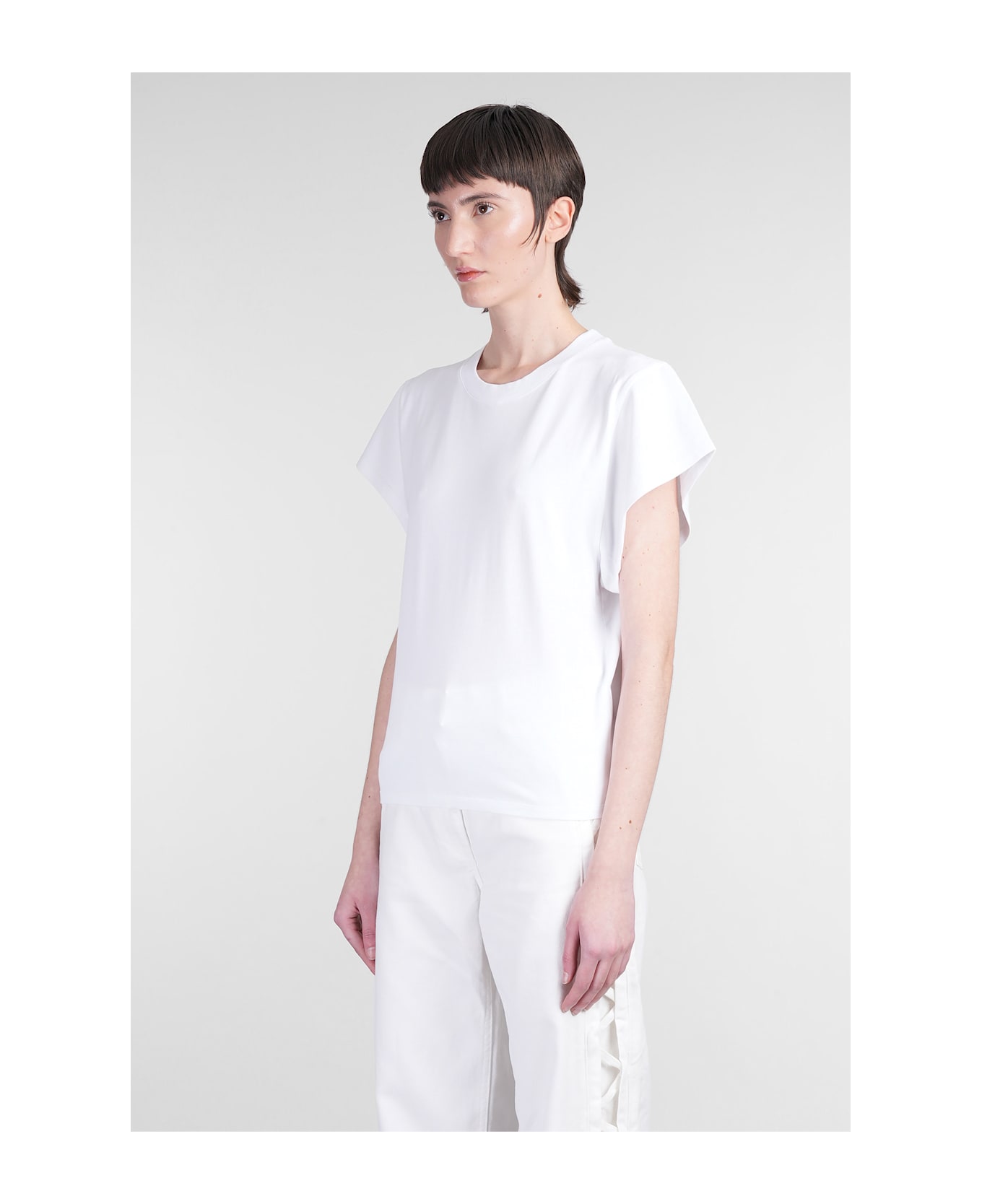 IRO Ceirsey T-shirt In White Cotton - white