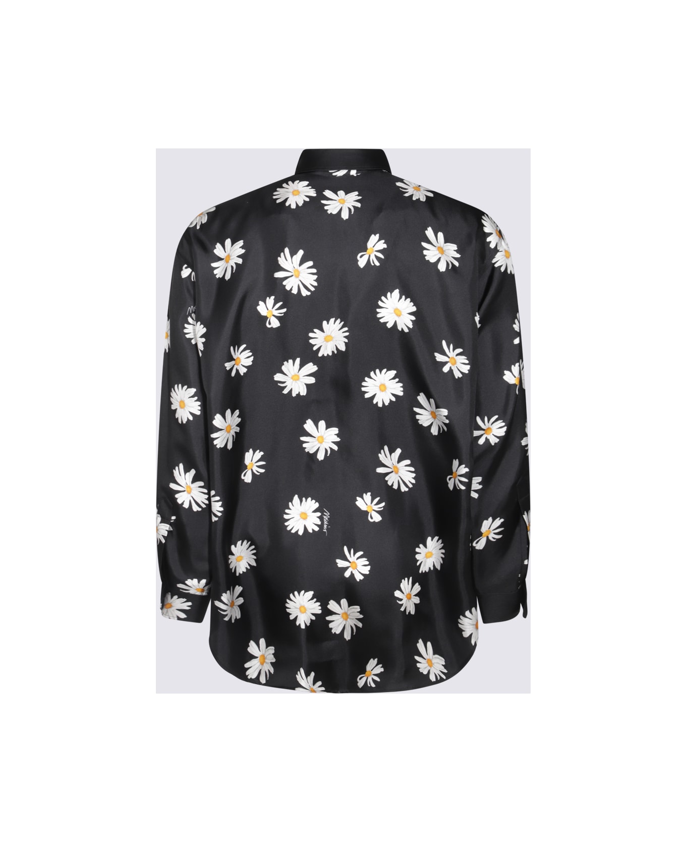 Moschino Black Silk Shirt - Black