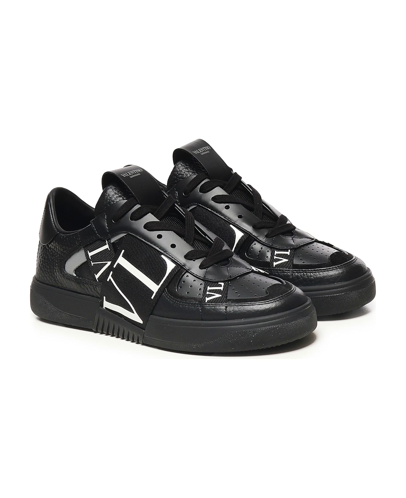 Valentino Garavani Low-top Sneaker Vl7n - Black