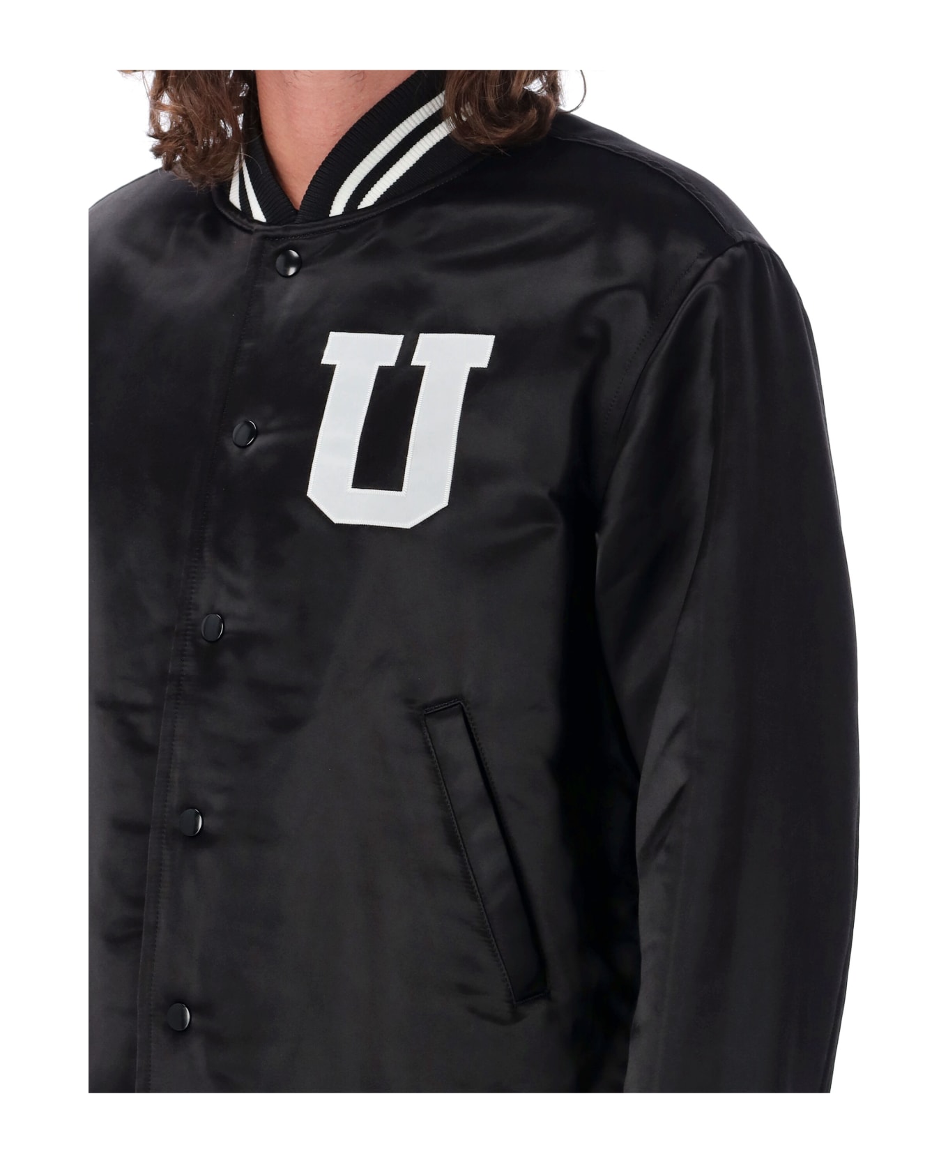 Undercover Jun Takahashi Varsity Jacket - BLACK