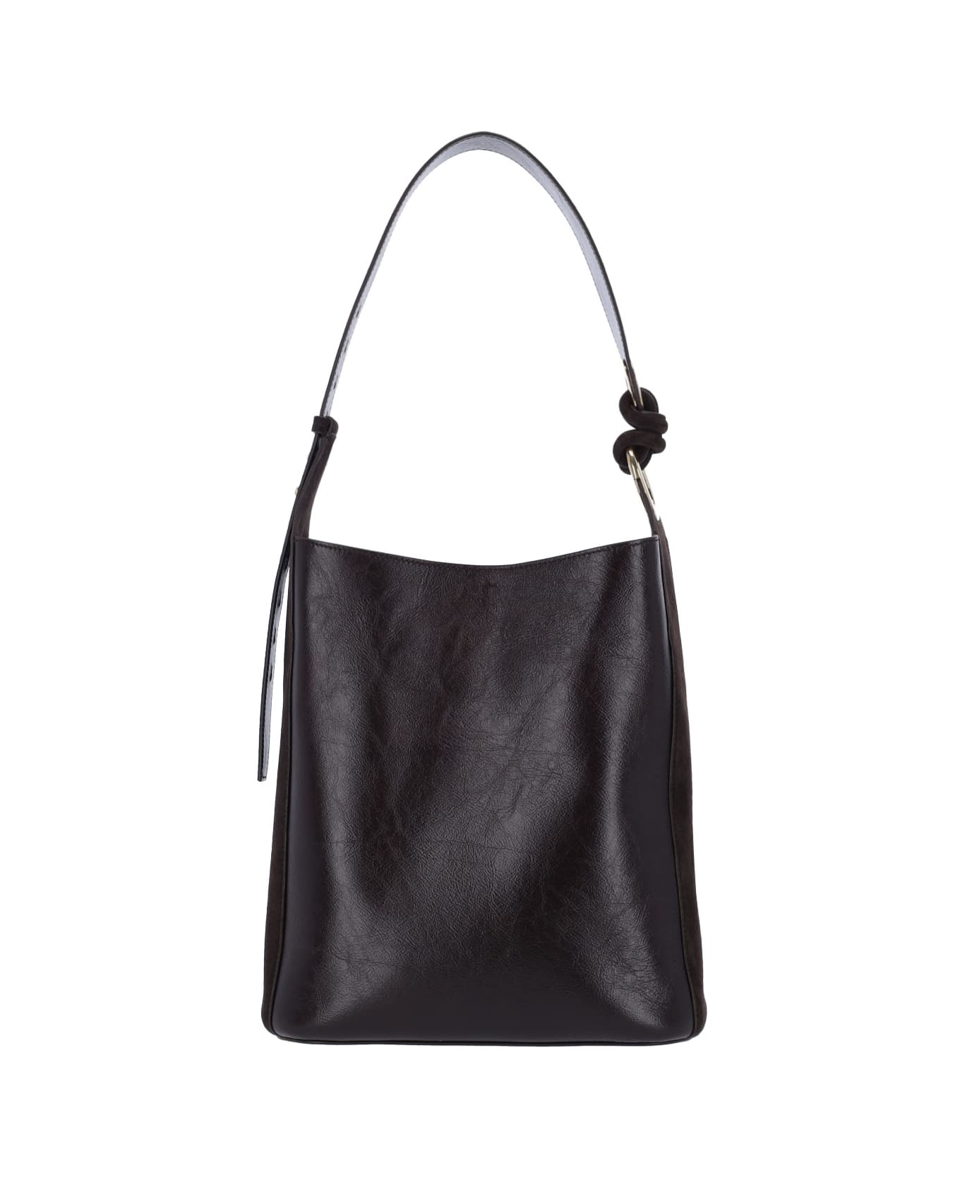 Anya Hindmarch 'ringo Chesterfield' Shoulder Bag - Brown