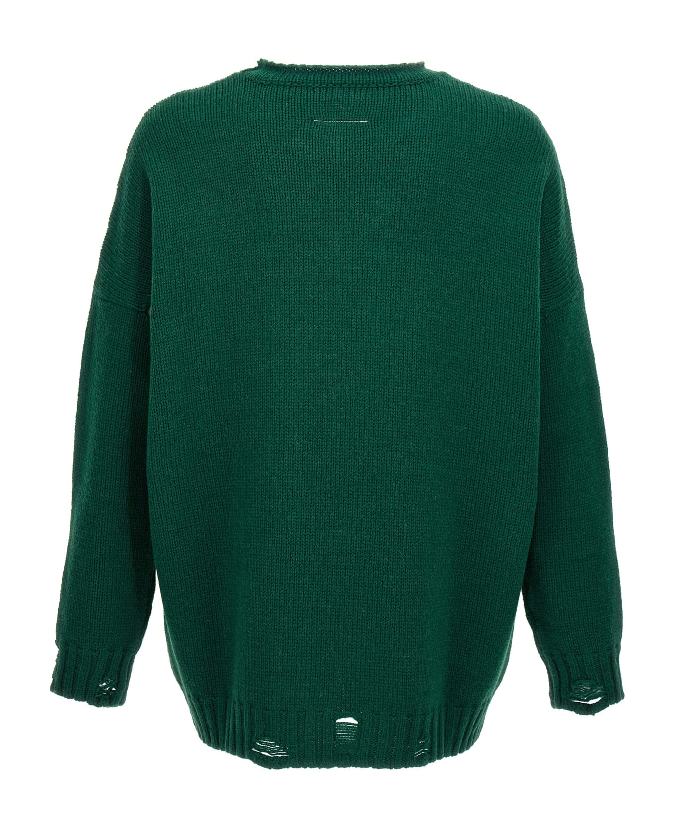 MM6 Maison Margiela 'lost My Pet' Sweater - Green