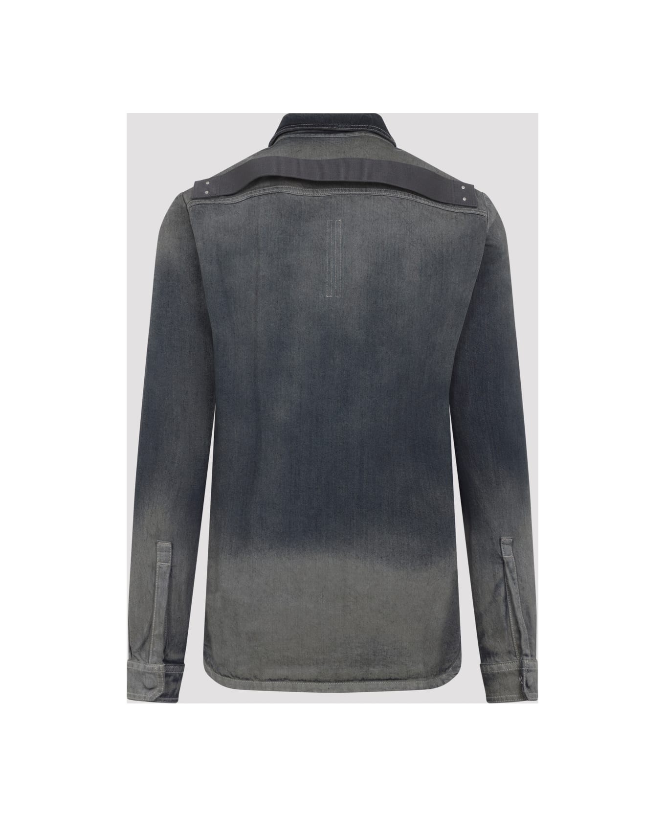Rick Owens Fogpocket Outershirt - D Dark Dust