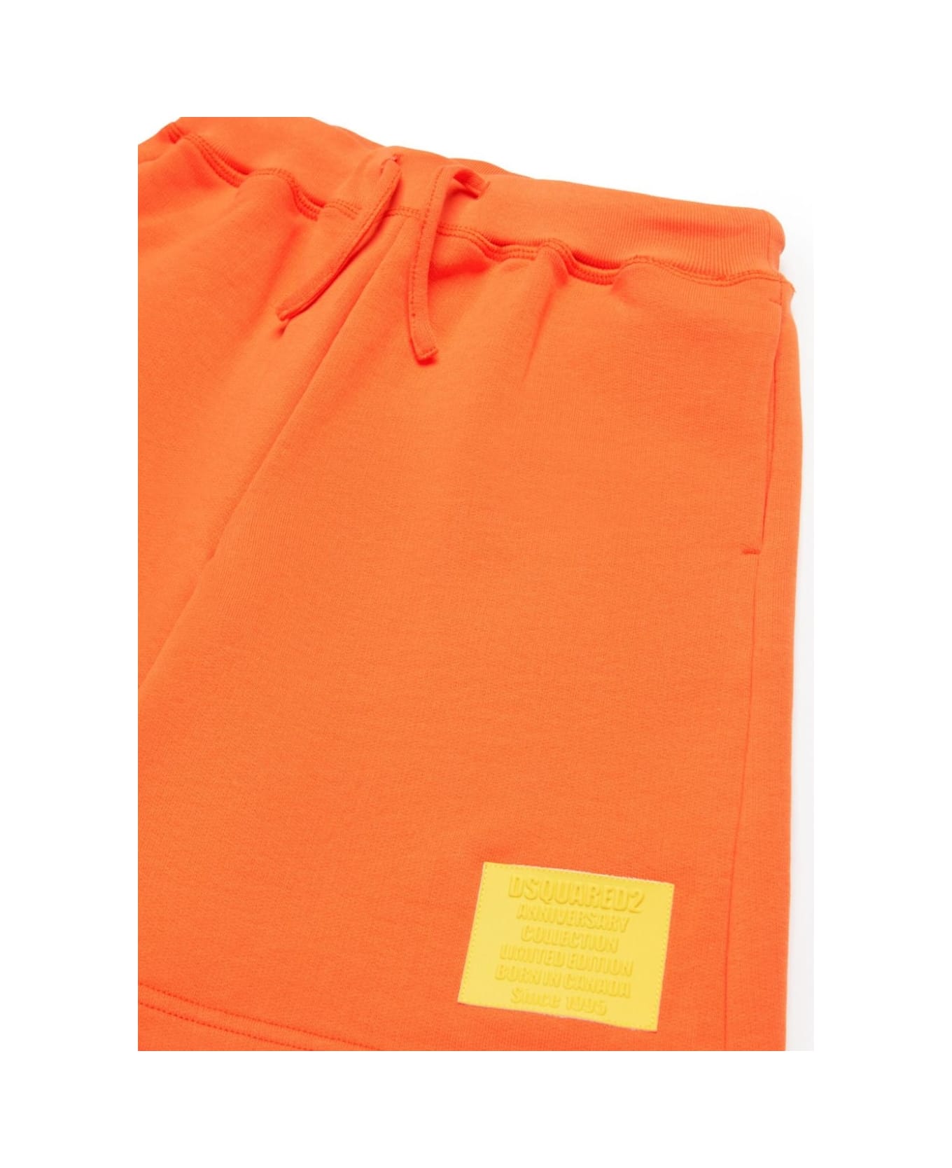 Dsquared2 Shorts Con Applicazione - Orange