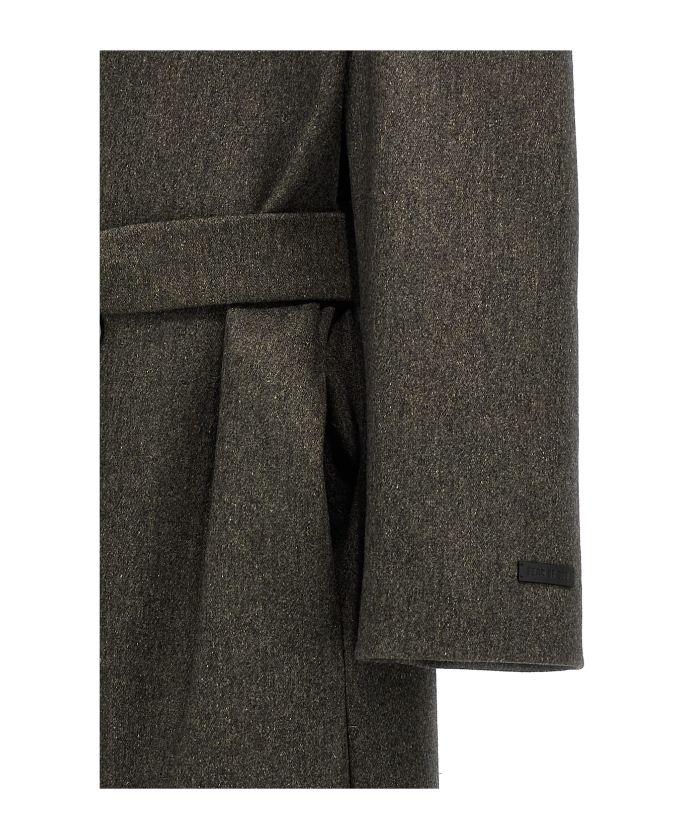 Fear of God 
lapelless
 Coat - Green