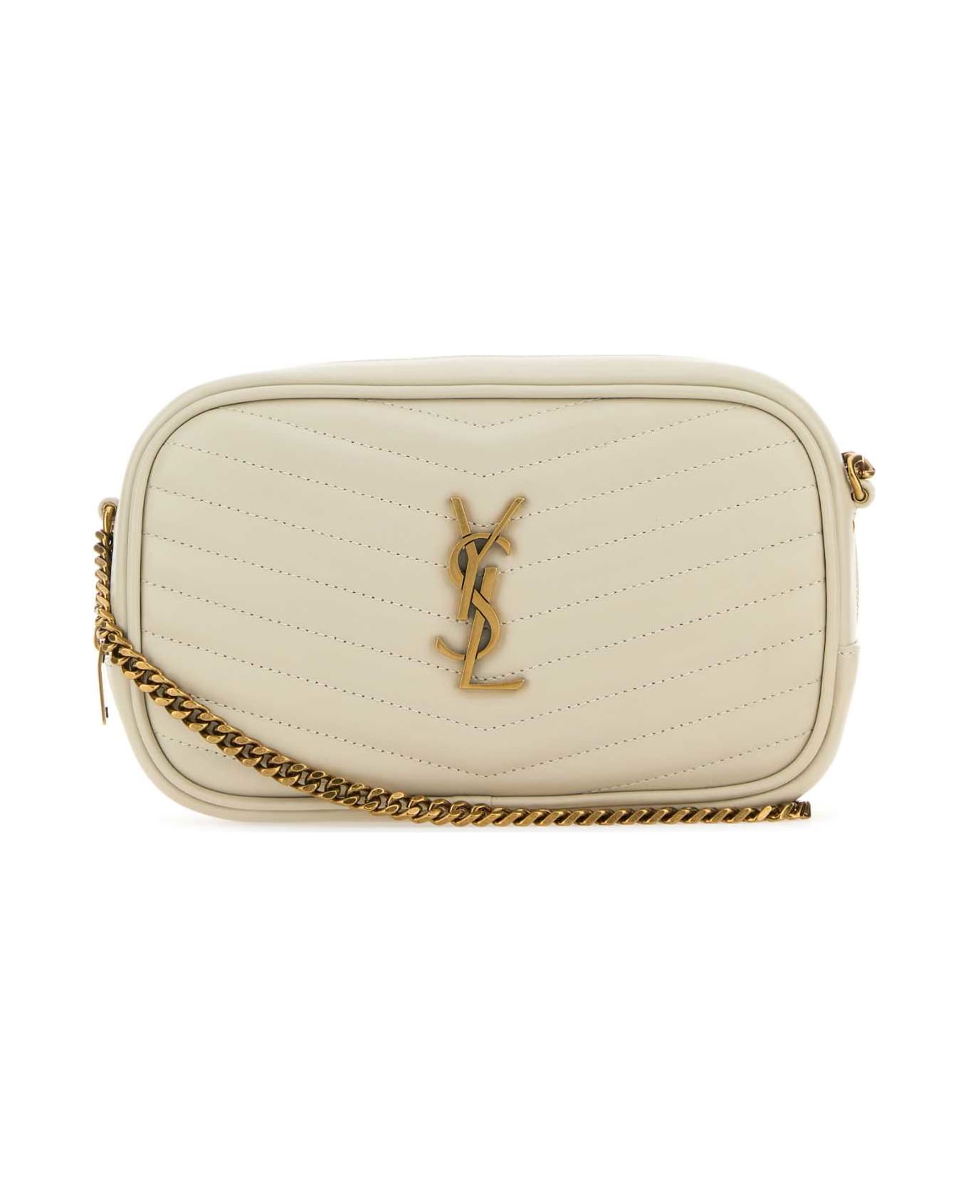 Saint Laurent Ysl Minibag Mono - CREMASOFT