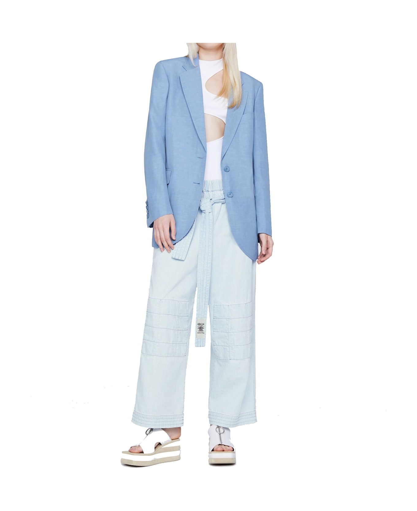 Stella McCartney Denim Pants - Blue