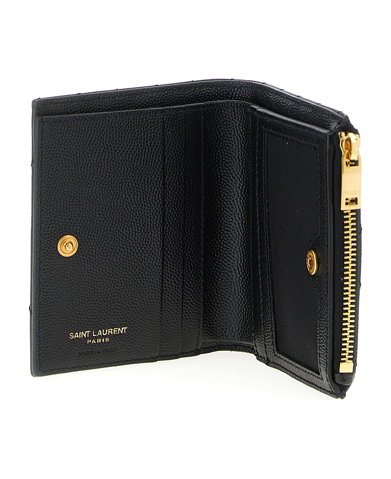 Saint Laurent 
cassandre
 Wallet - Black  