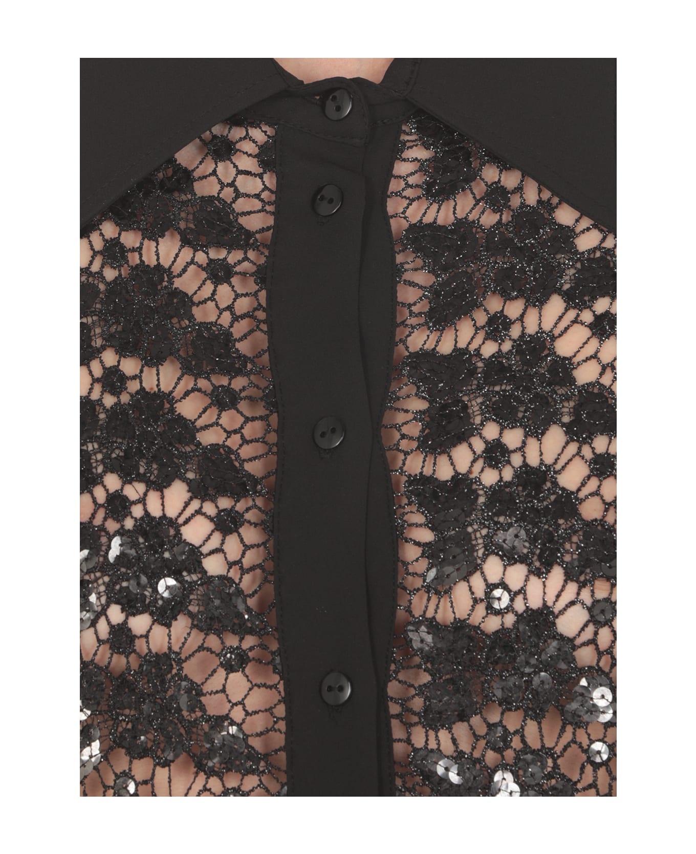 NEW ARRIVALS Carine El Hedonism Shirt - Black