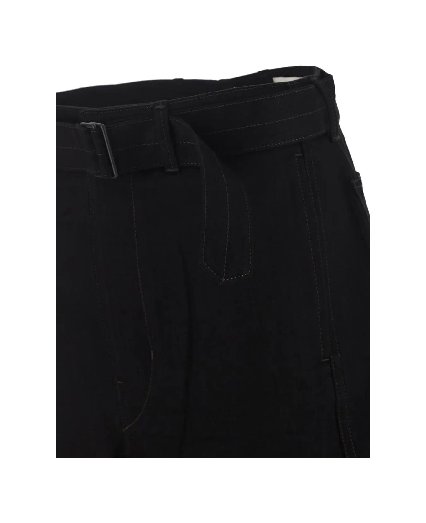 Lemaire Twisted Belted Pants - Black name:467