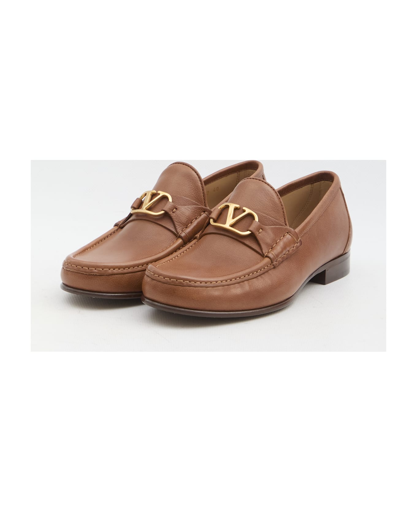 Valentino Garavani Loafers - TOBACCO