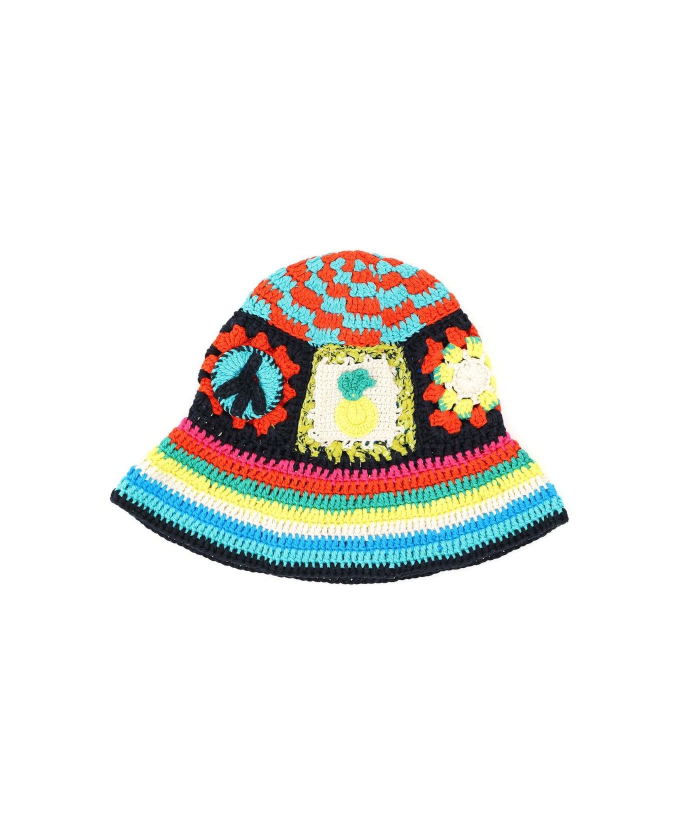 Alanui Positive Curved Narrow Brim Bucket Hat - Non definito