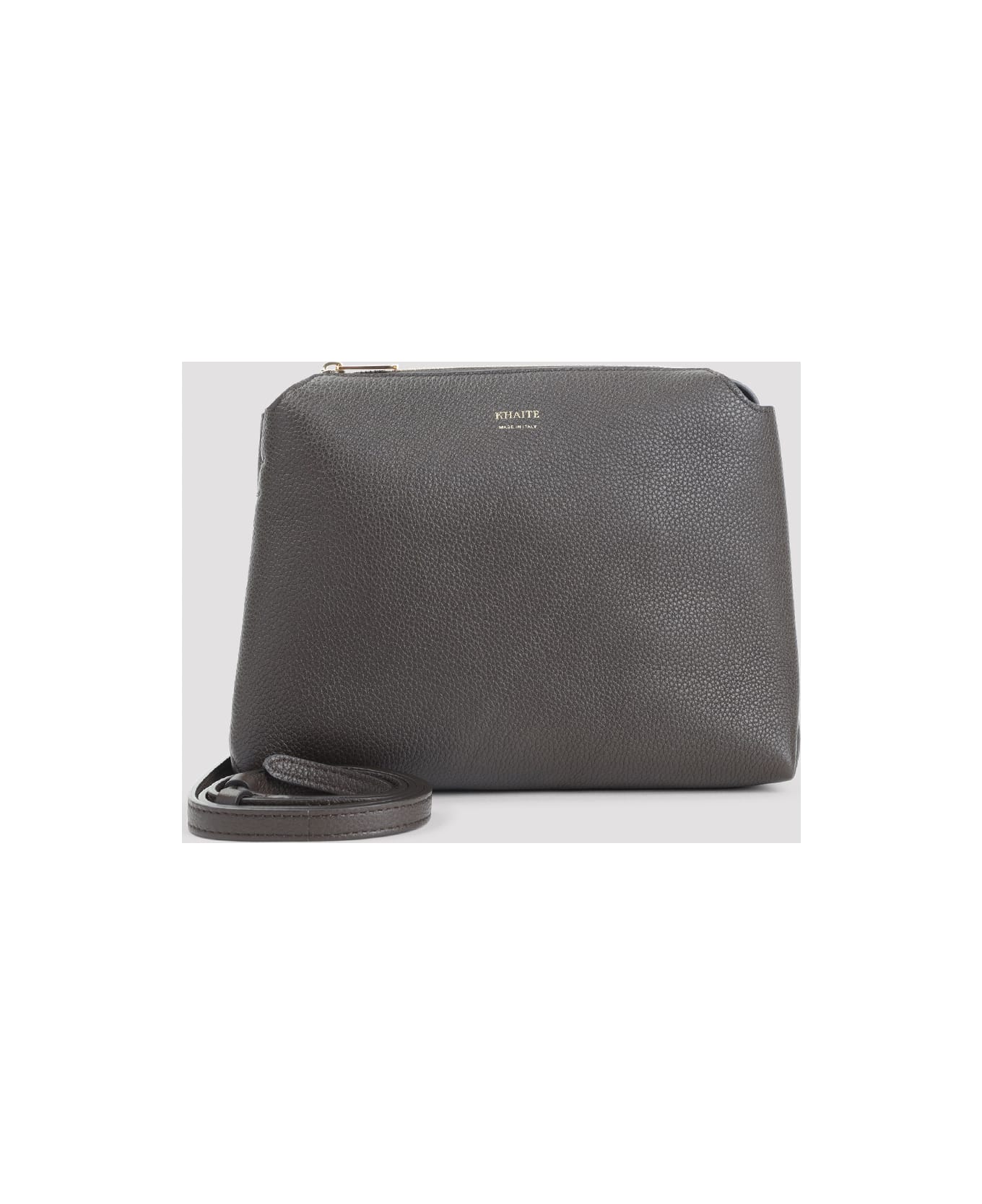 Khaite Lina Medium Crossbody Bag - Espresso
