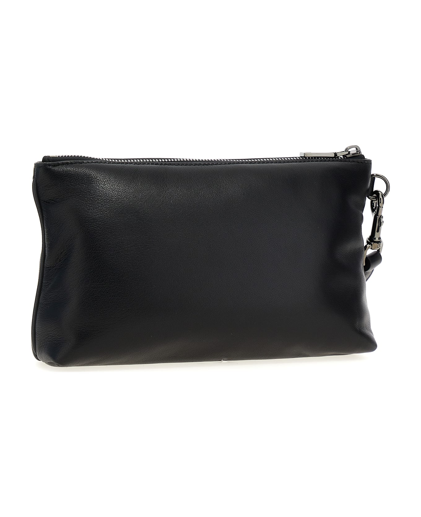 Valentino Garavani 'vlogo Signature' Clutch Bag - Black   バッグ