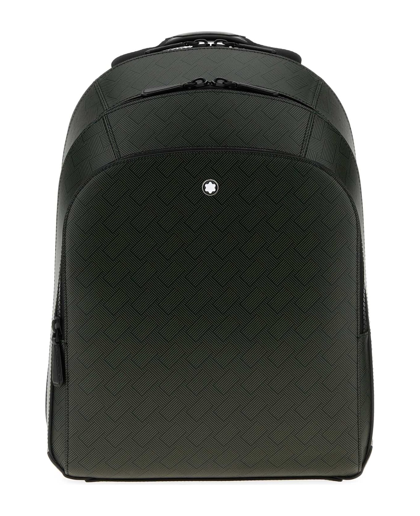 Montblanc Printed Leather Medium Backpack - 000