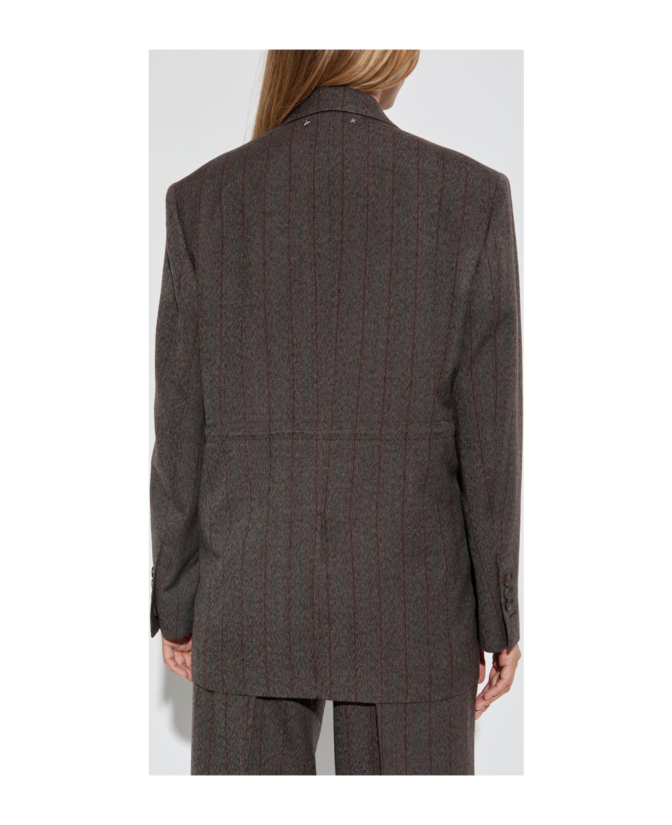 Golden Goose Double-breasted Blazer - Brown
