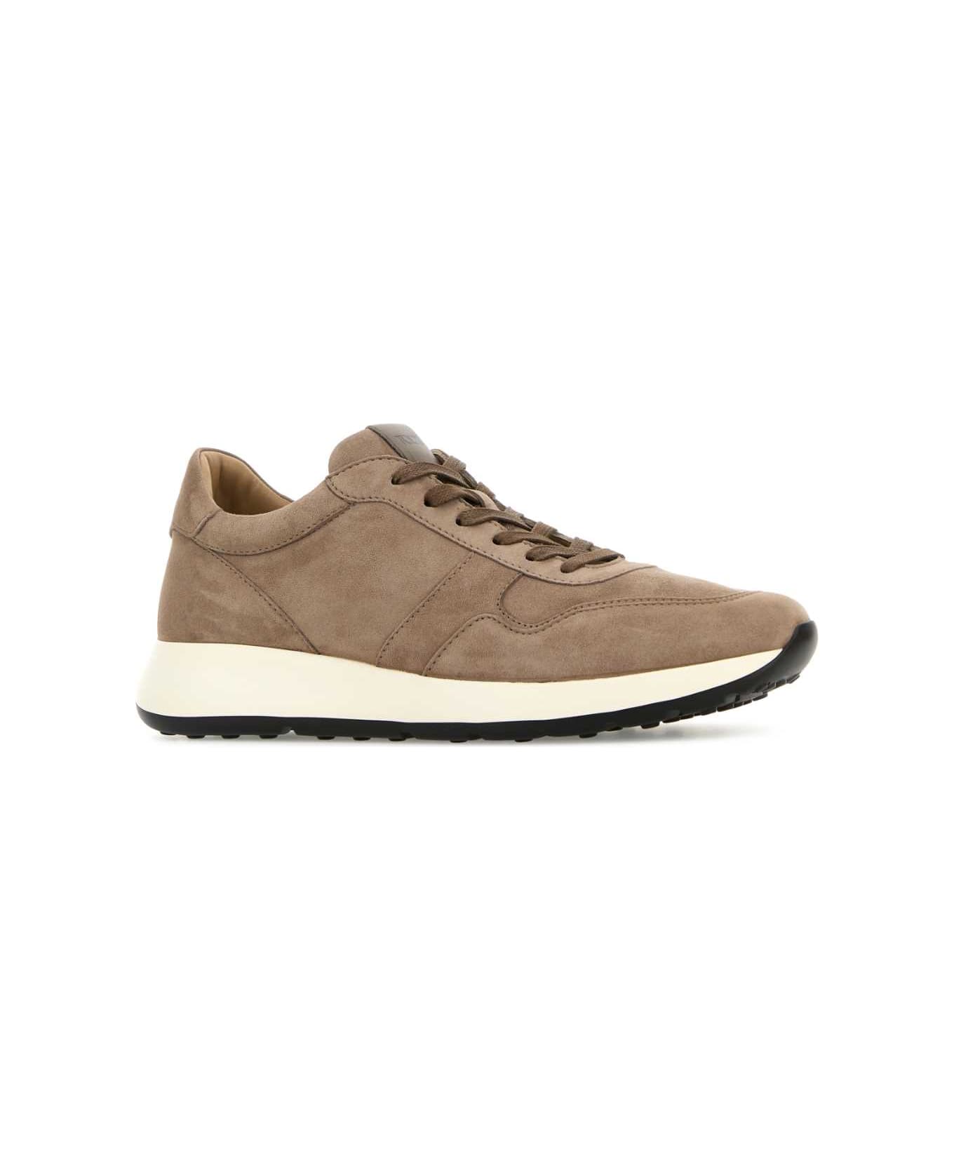 Tod's Mud Suede Sneakers - C413CRETACHIAROB203ARGILLA