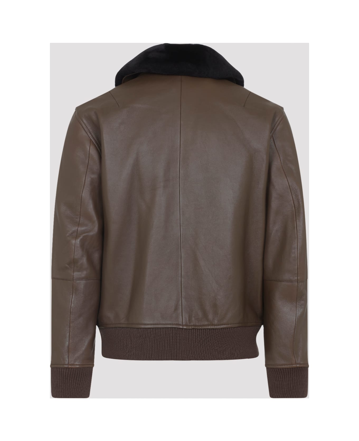 Yves Salomon Lamb Jacket - Camel
